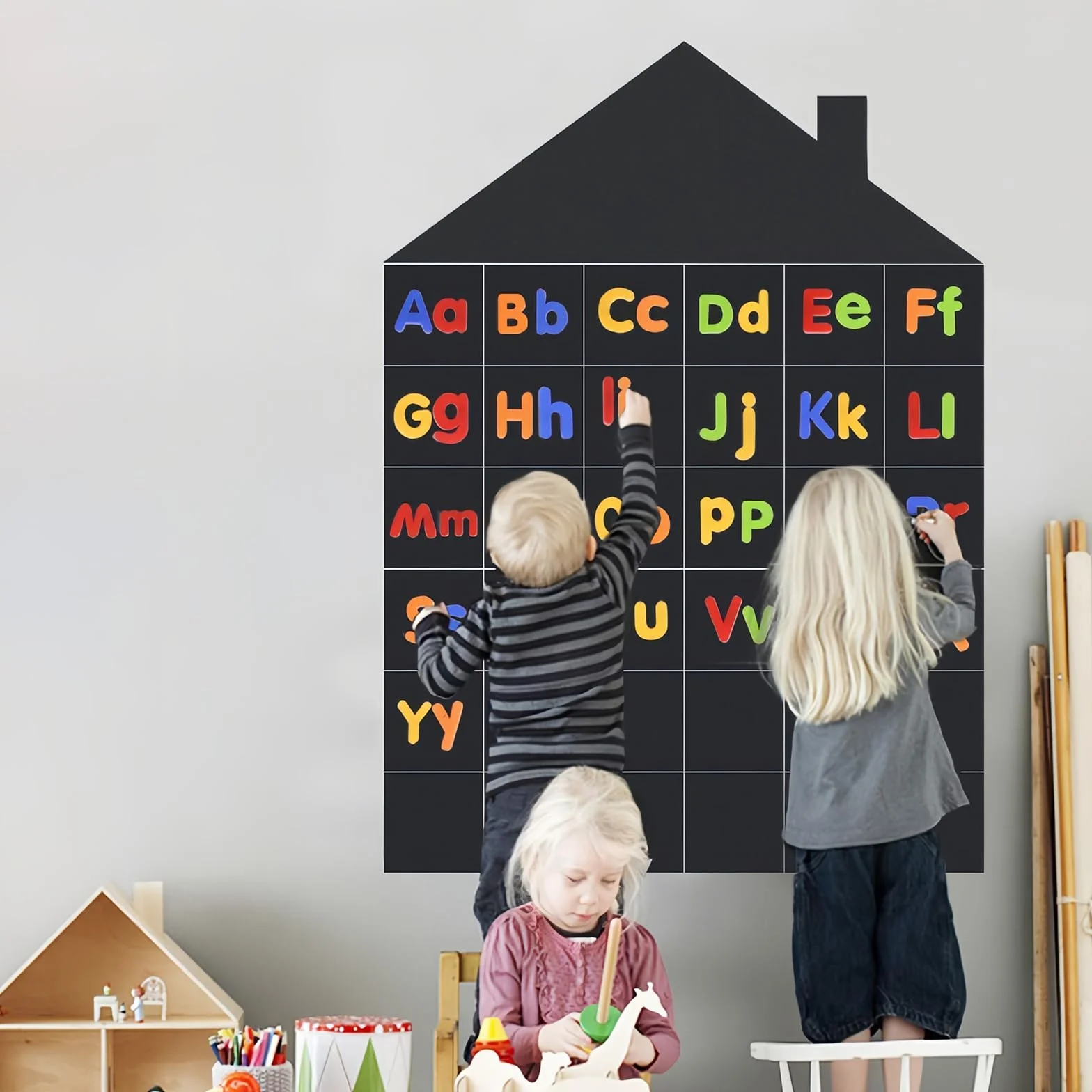 Lettere Magnetiche per Bambini 105 Pezzi Magneti Alfabeto per Lavagna Magnetica e Frigo Set Alfabetiere con Numeri