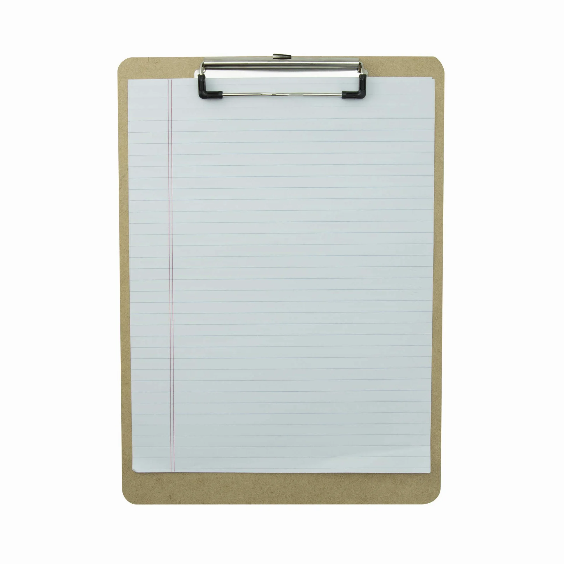 Saunders Cartellina portablocco in truciolato con clip a basso profilo, adatta per documenti formato lettera, 21,6 x 27,9 cm, ideale per ufficio e aula (confezione da 5) (70005)