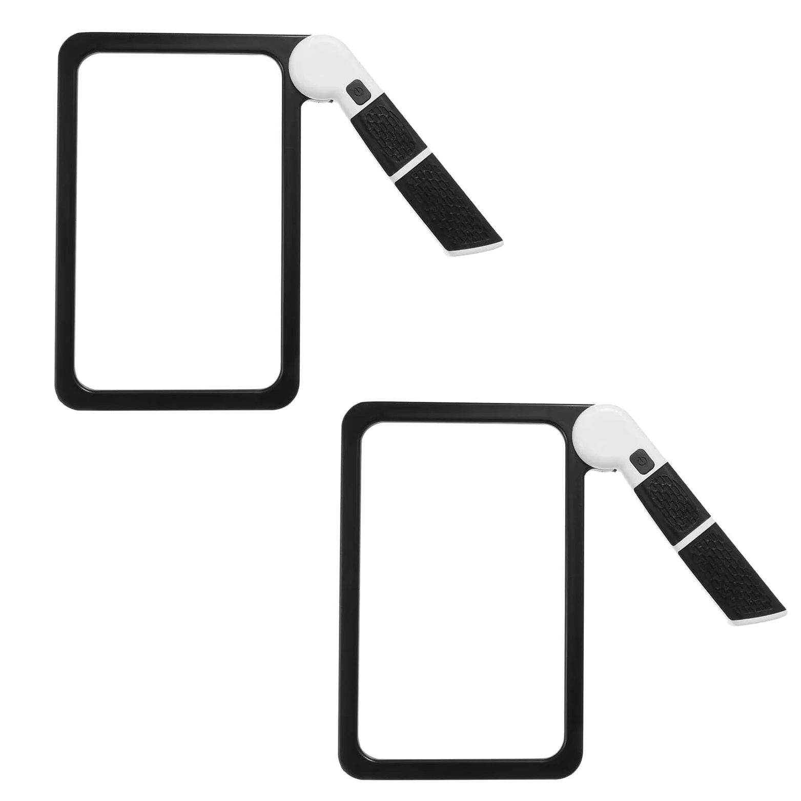 iplusmile 2pezzi Lente d Ingrandimento con Luce LED e Pieghevole per Lettura e Attività Ravvicinate Adatto Agli Anziani e Uso con Monitor