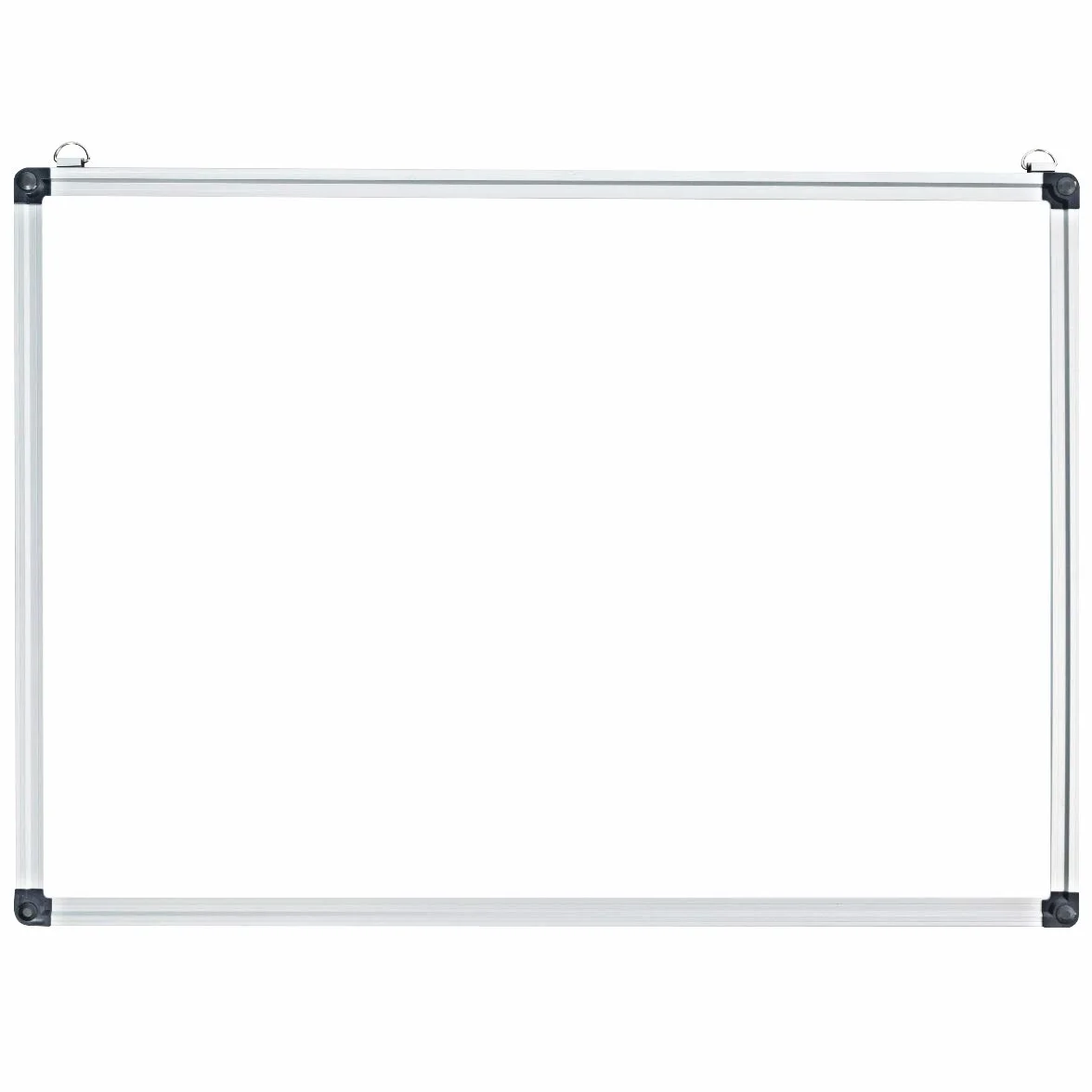LIFEZEAL Lavagna Magnetica da Parete, Lavagna Magnetica per Calamite, Lavagna Bianca, con Ganci e Ripiano Rimovibile, Gomma, Penne e Particelle Magnetiche, Whiteboard per Ufficio e Scuola (70x50 cm)
