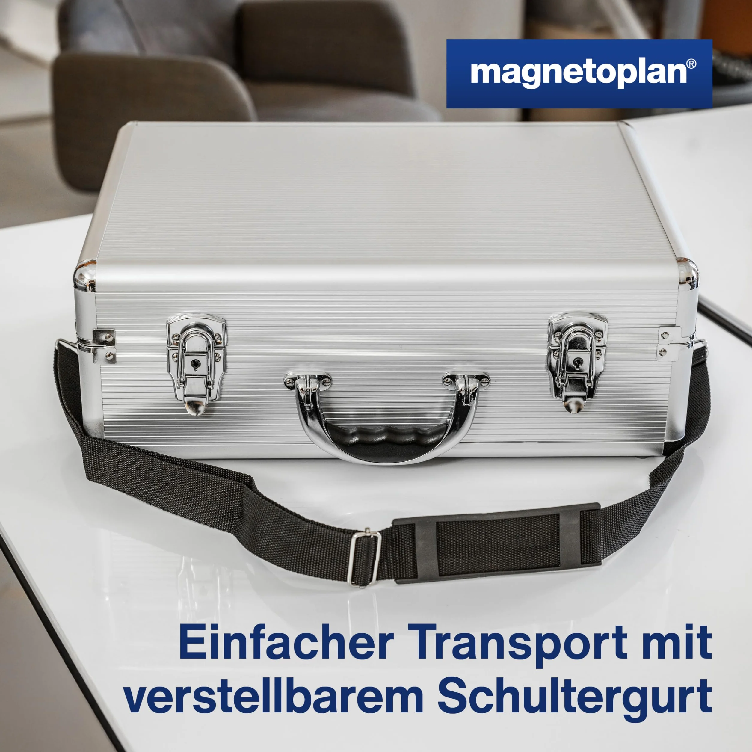 magnetoplan Moderationskoffer, gefüllt