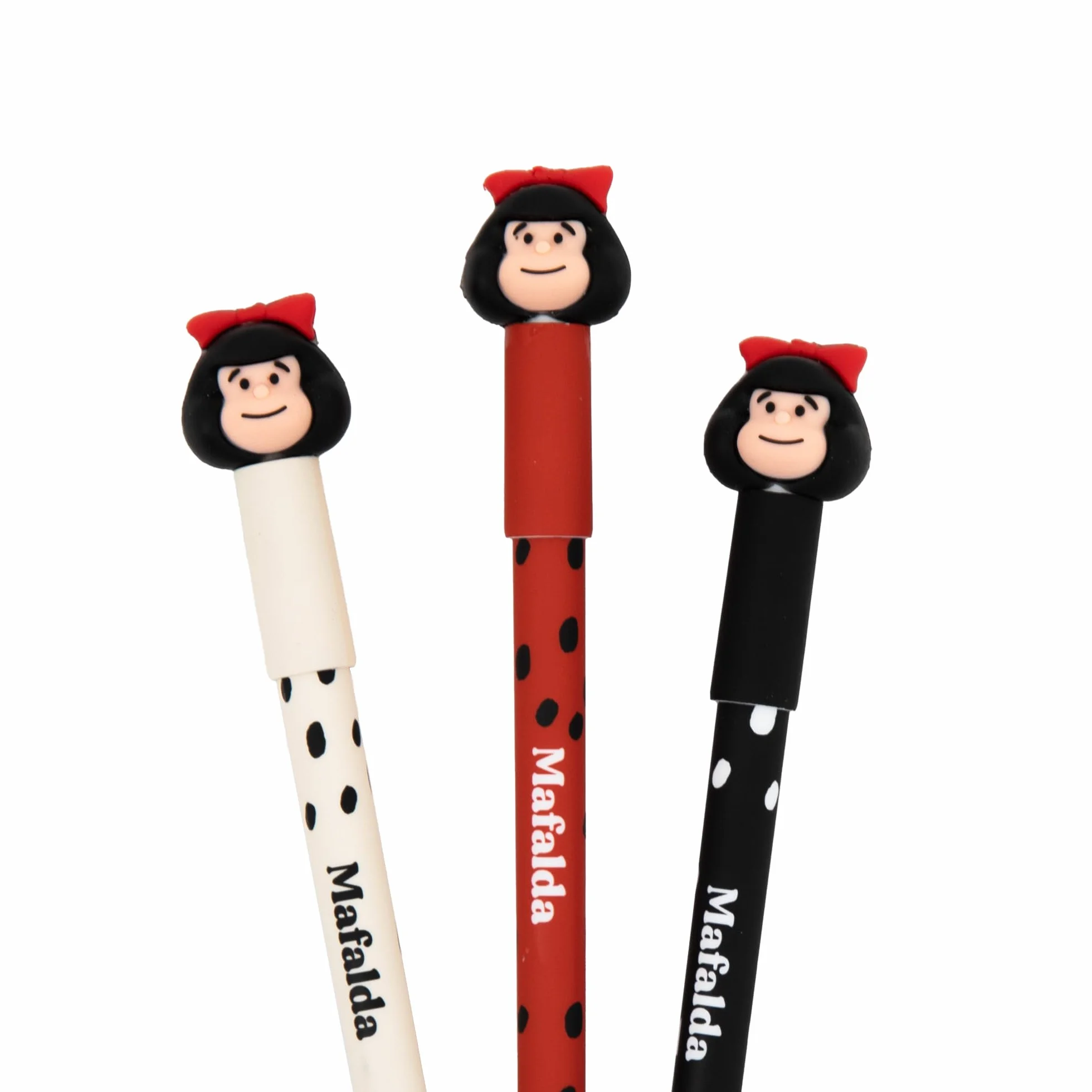 Mr. Wonderful Set di 3 penne cancellabili Bo-Bo Mafalda