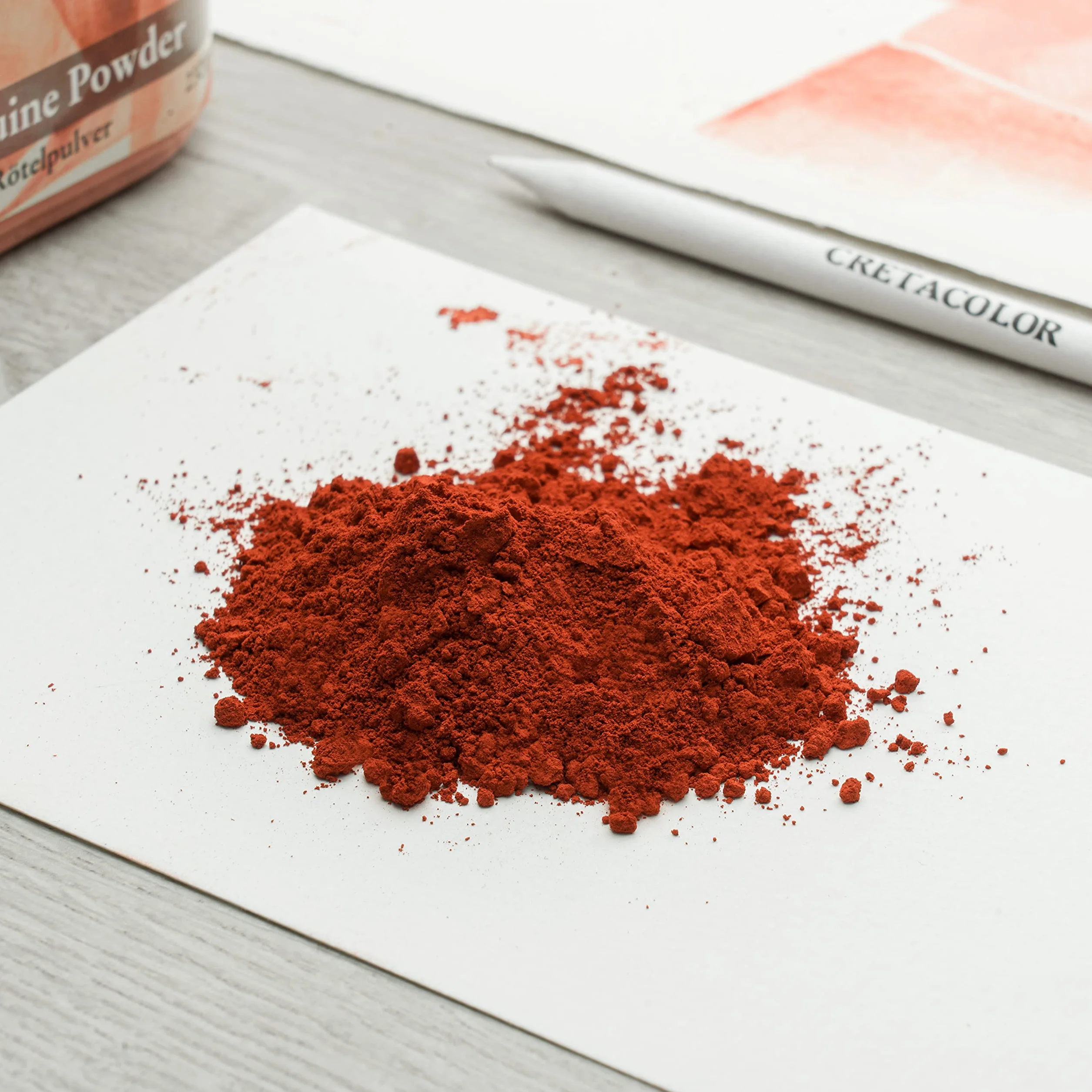 CRETACOLOR Artist polvere in barattolo di plastica, polvere di rosé 230 g