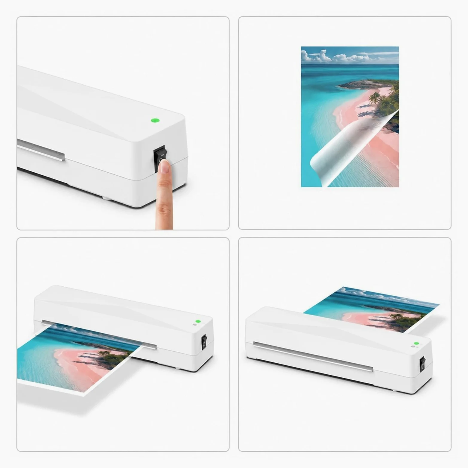 Plastificatrice, Macchina Plastificatrice Per File Fotografici A4 per la casa e l'ufficio