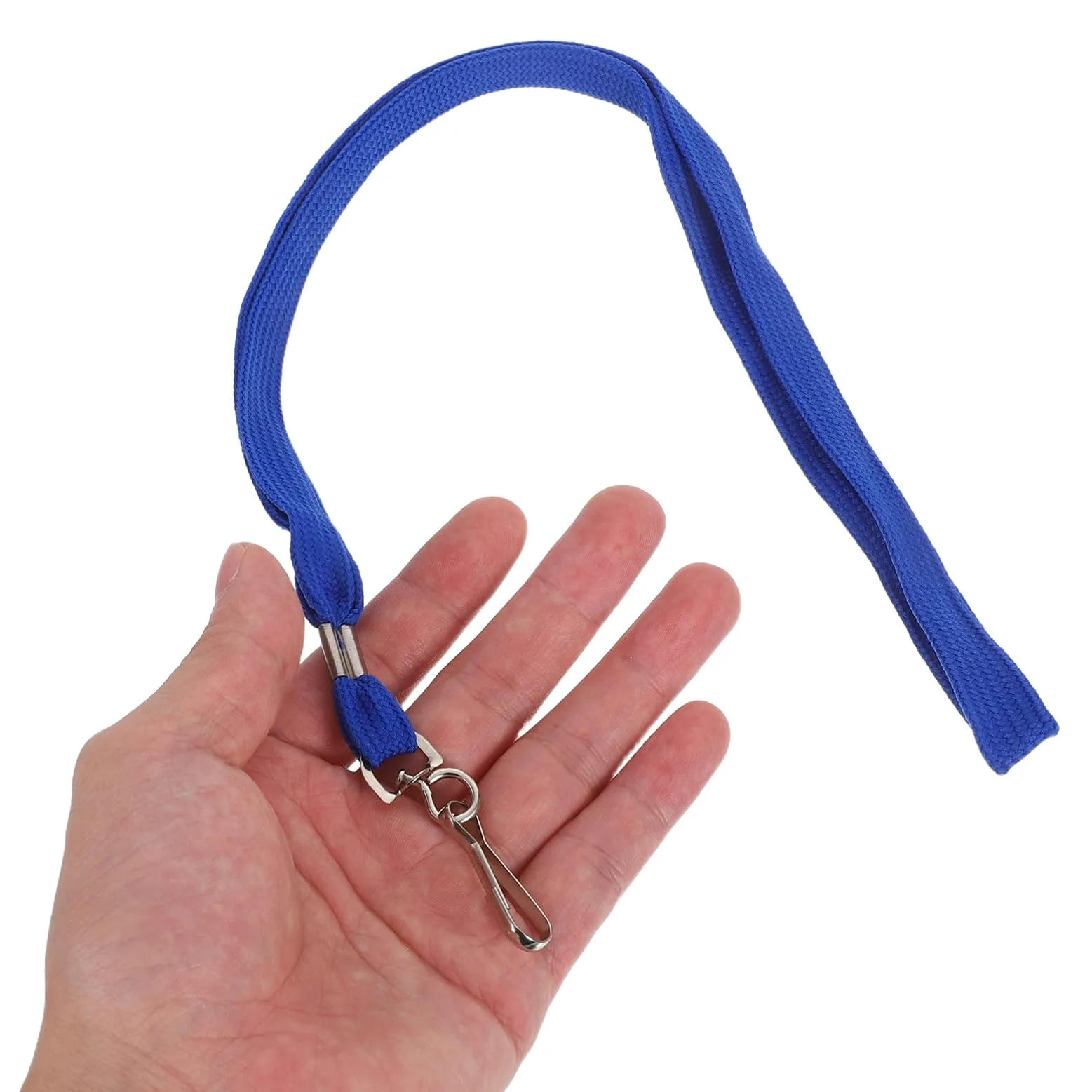 NUOBESTY 100pezzi Cordino Porta Badge Da Collo Per Identificativi Laccetto Da Collo Staccabile Con Gancio Adatto Per Ufficio Scuola e Fabbrica
