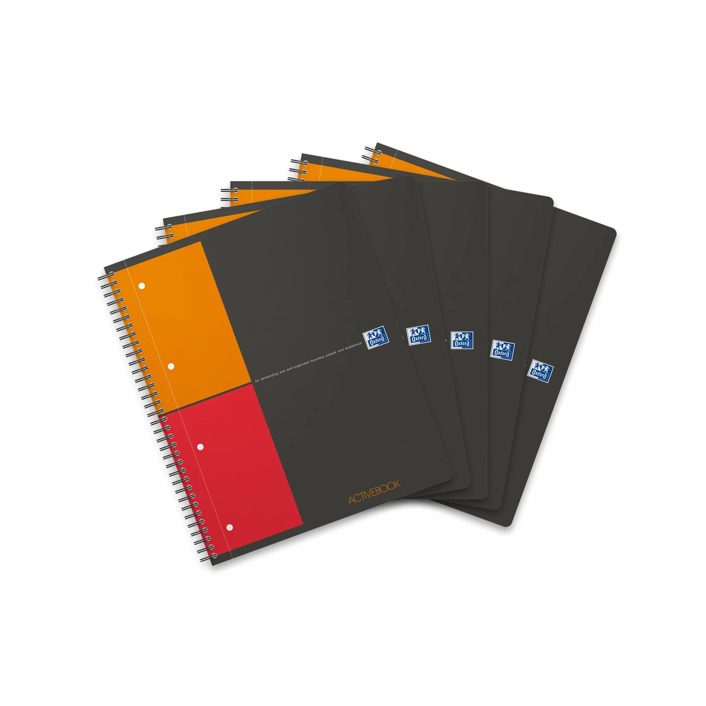 Oxford Internazionale Activebook a quadretti A4 5 Stück Garu