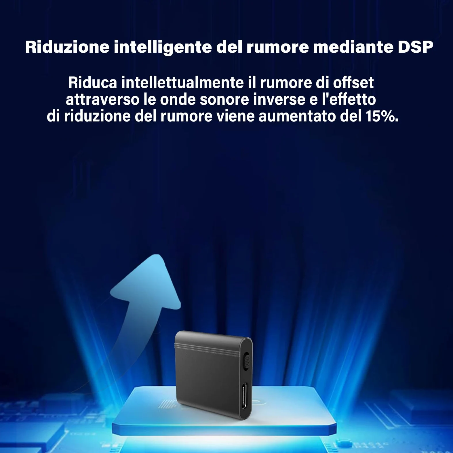 64G Mini registratore magnetico ad attivazione vocale, micro dispositivi di registrazione digitale piccolo registratore audio registratore audio