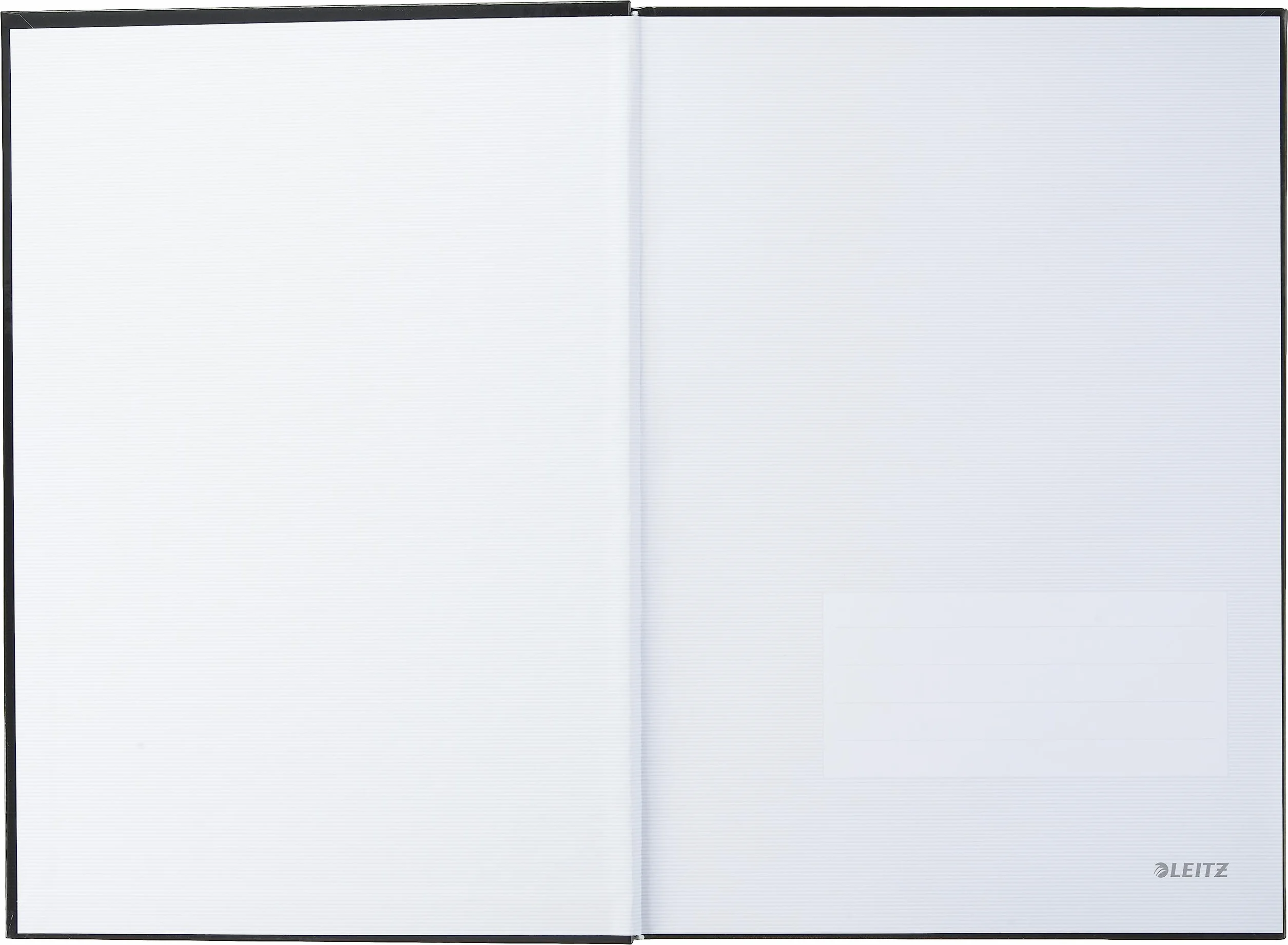 Leitz Quaderno a righe A4 160 pagine Solid nero