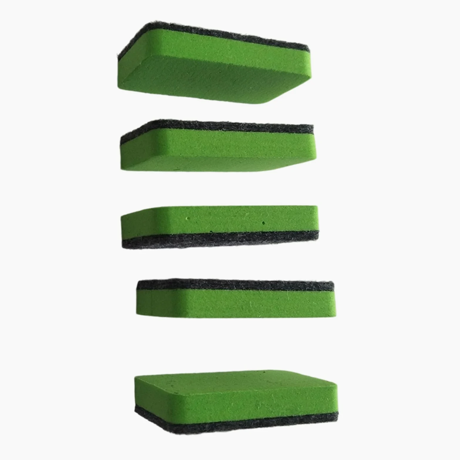 50 gomme da cancellare piccole in EVA per lavagna bianca con feltro, piccole lavagne per insegnanti, studenti, materiale scolastico, cancellini per lavagna bianca scolastica