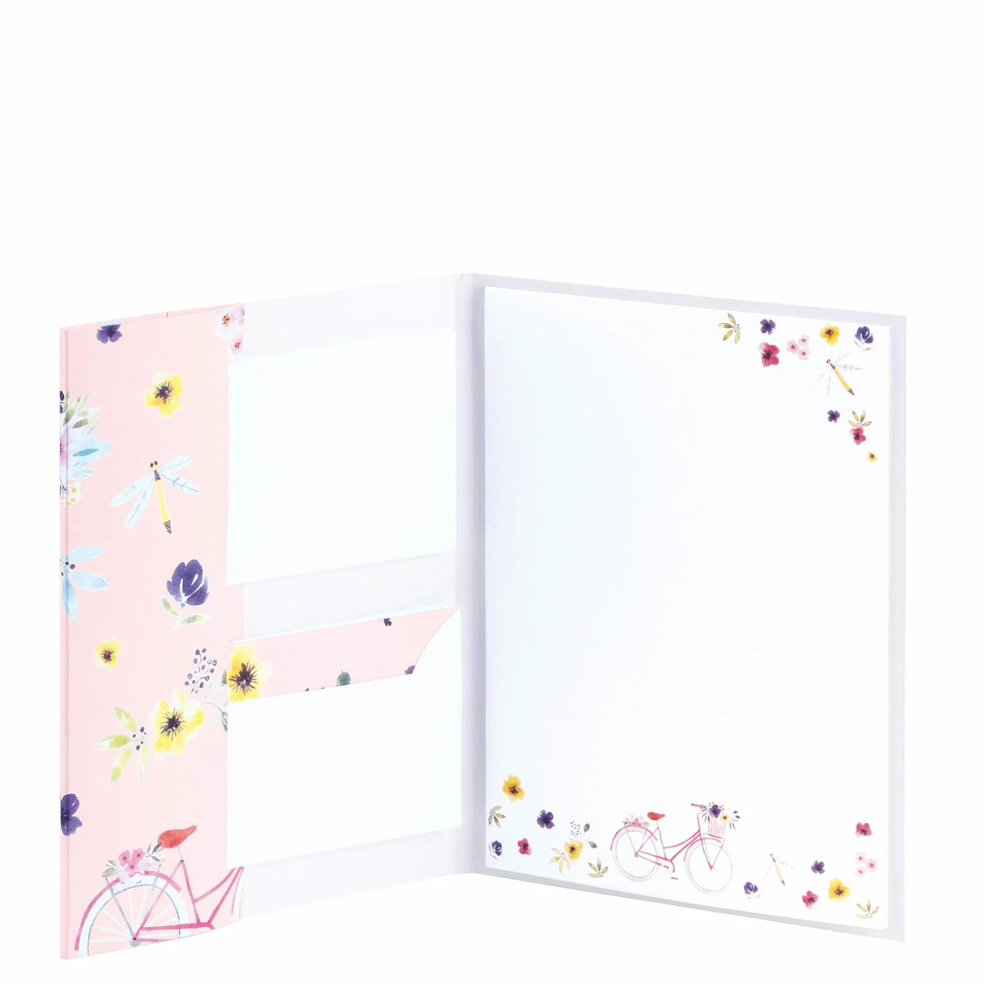 Rössler Papier Flower Ride Carta da Lettere 185 x 250 mm 10 Fogli e 10 Buste