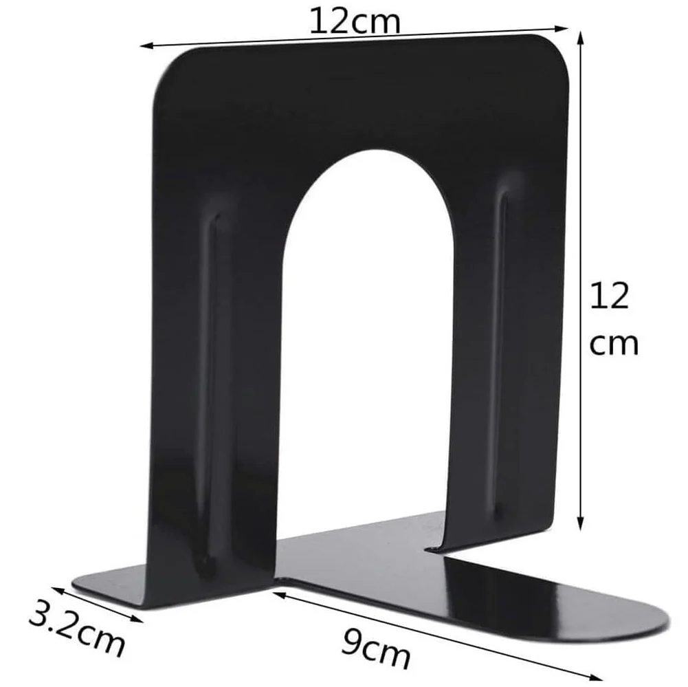 Reggi Libri, Fermalibri 1 paio di fermalibri in metallo a forma T, antiscivolo, design sottile, semplici e leggeri Ufficio Casa Scrivania