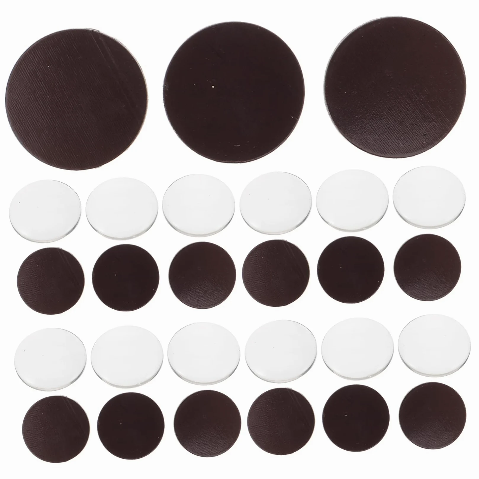 Ciieeo 4 Set Magnete Del Magneti Appiccicosi Punti Magneti Fai Da Te Piccoli Rotondi Per L'Artigianato Cerchi ci In Magnete Adesivo Punti