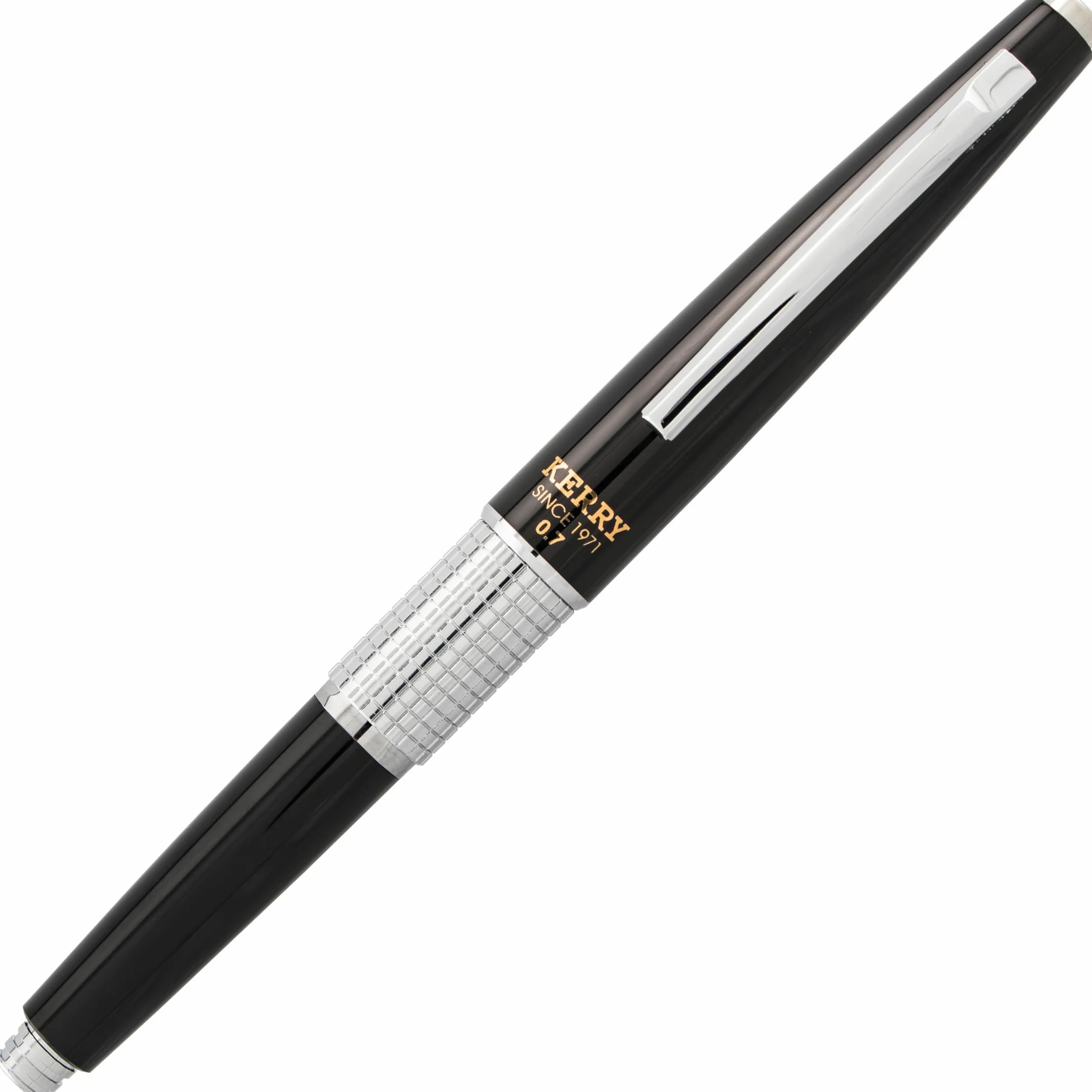 Pentel Kerry Portamine con corpo in metallo, design esclusivo, Durezza HB 0,7 mm nero