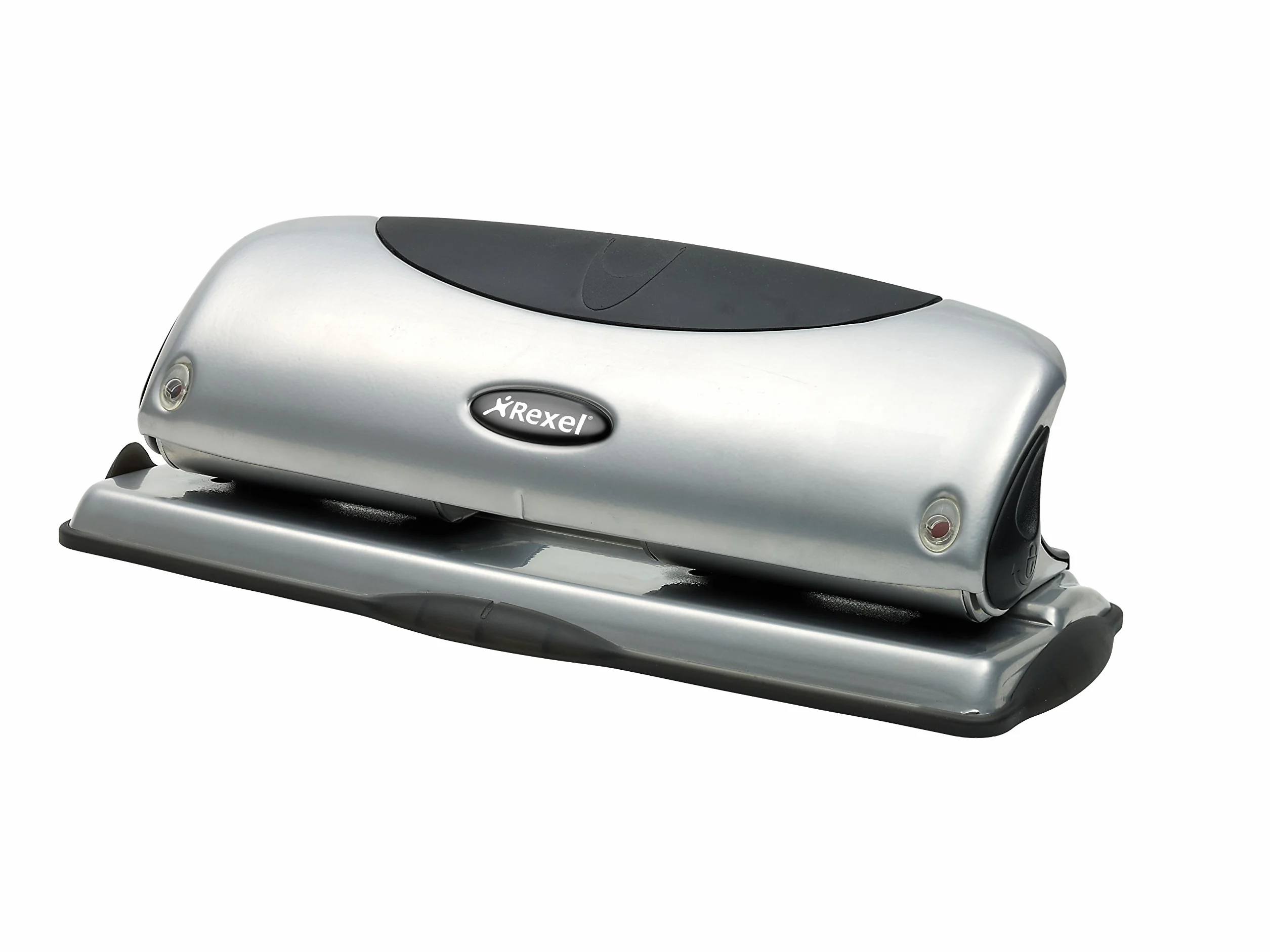 REXEL P425 Perforatore 4 fori - Argento/Nero - 2100753