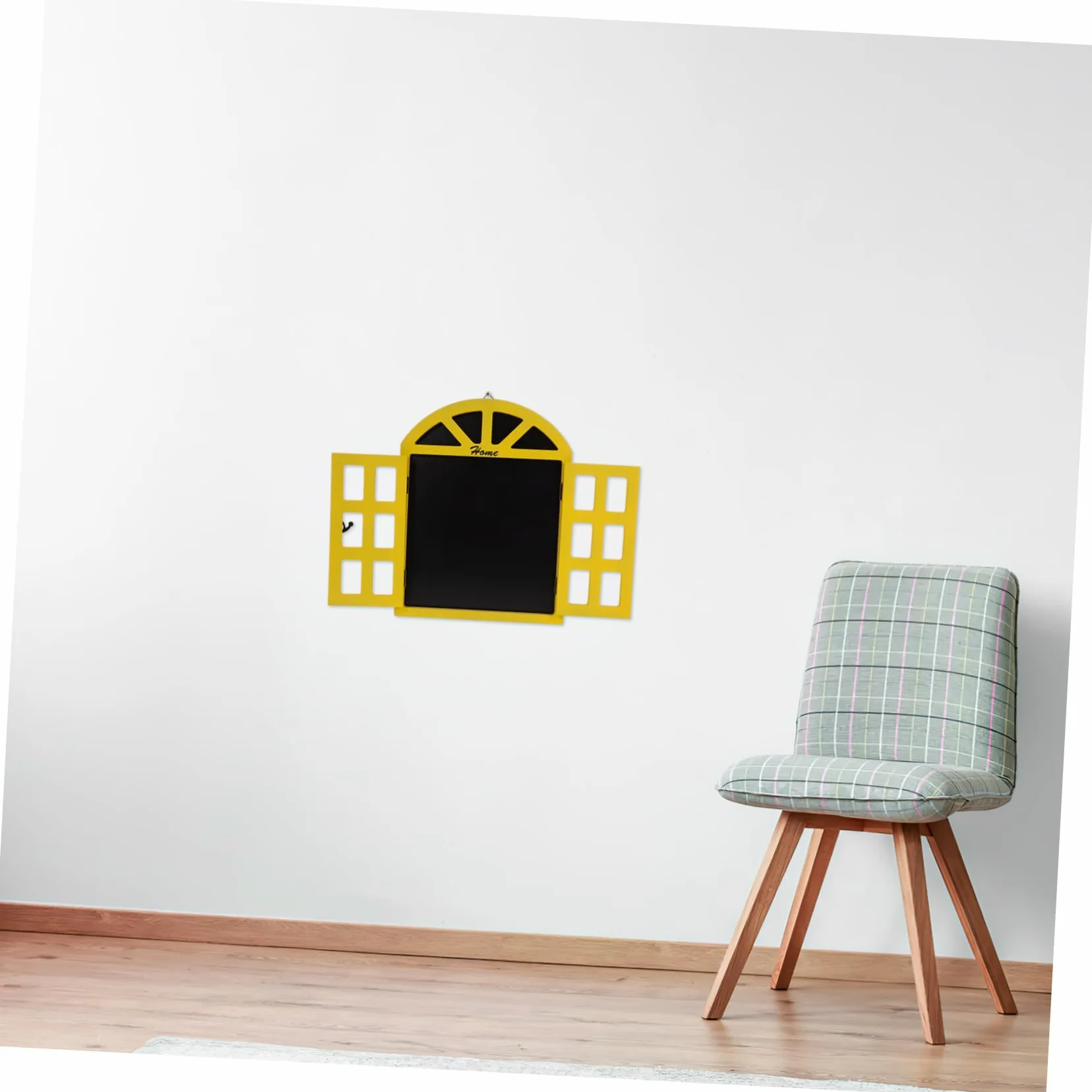 Artibetter Lavagna in Legno da Appendere alla Finestra Decorativa per Negozio Casa Ristorante Facile da Cancellare e Pulire Panno Umido