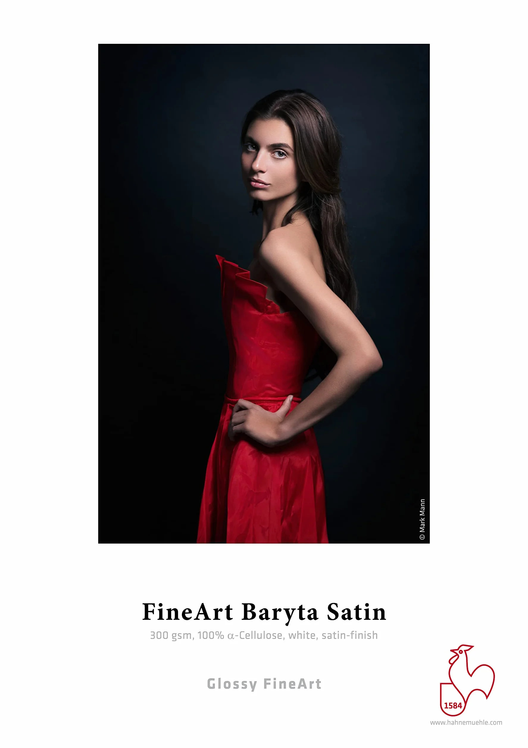 Papier Hahnem?hle Fine Art Baryta Satin 300g, A4, 25 feuilles