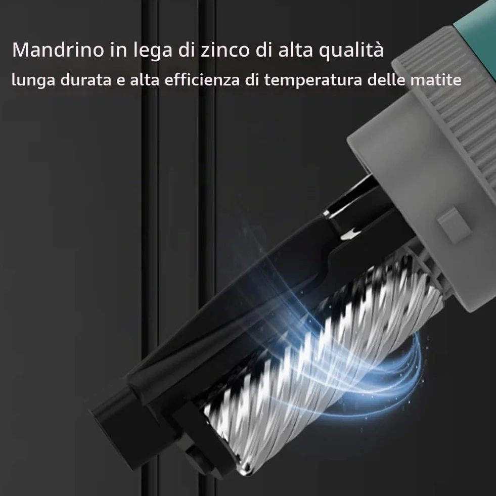 Temperamatite a Punta Lunga, Punte Regolabili a Manovella Temperamatite Manuale Temperamatite da Disegno per Matite Artistiche Disegno Schizzi Matite a Carboncino Forniture per Artisti