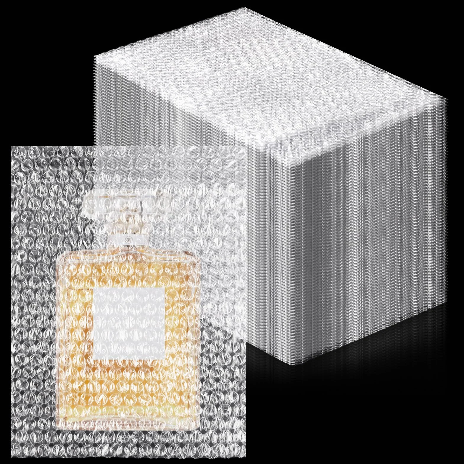 200 sacchetti a bolle d'aria, 15 x 20 cm, trasparenti, per trasloco e spedizione