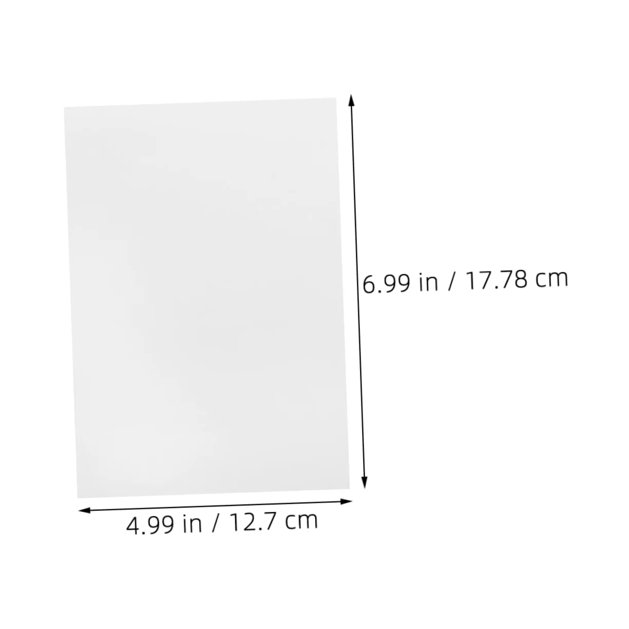Homoyoyo 100pezzi Carta Fotografica Lucida per Stampante Carta da Stampa Altamente Lucida Fogli di Fotografica