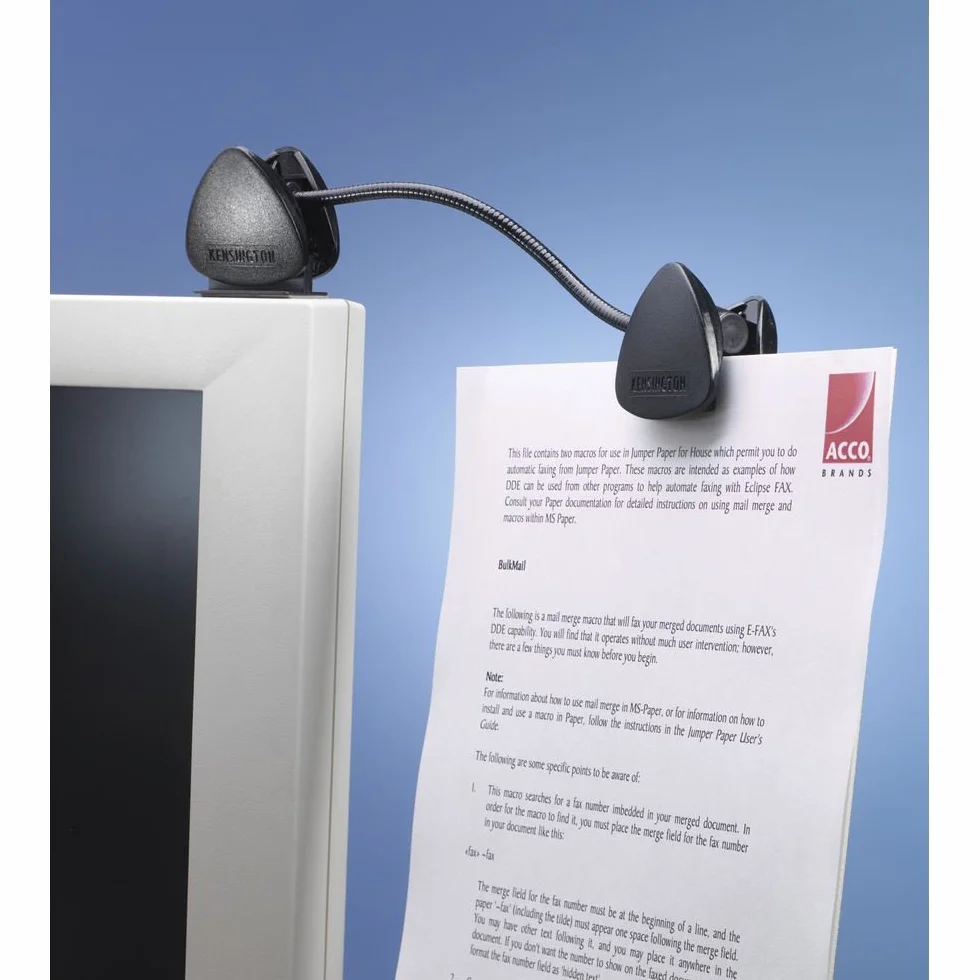 Kensington Leggio FlexClip collo di cigno flessibile per laptop Ultrabook notebook monitor documenti