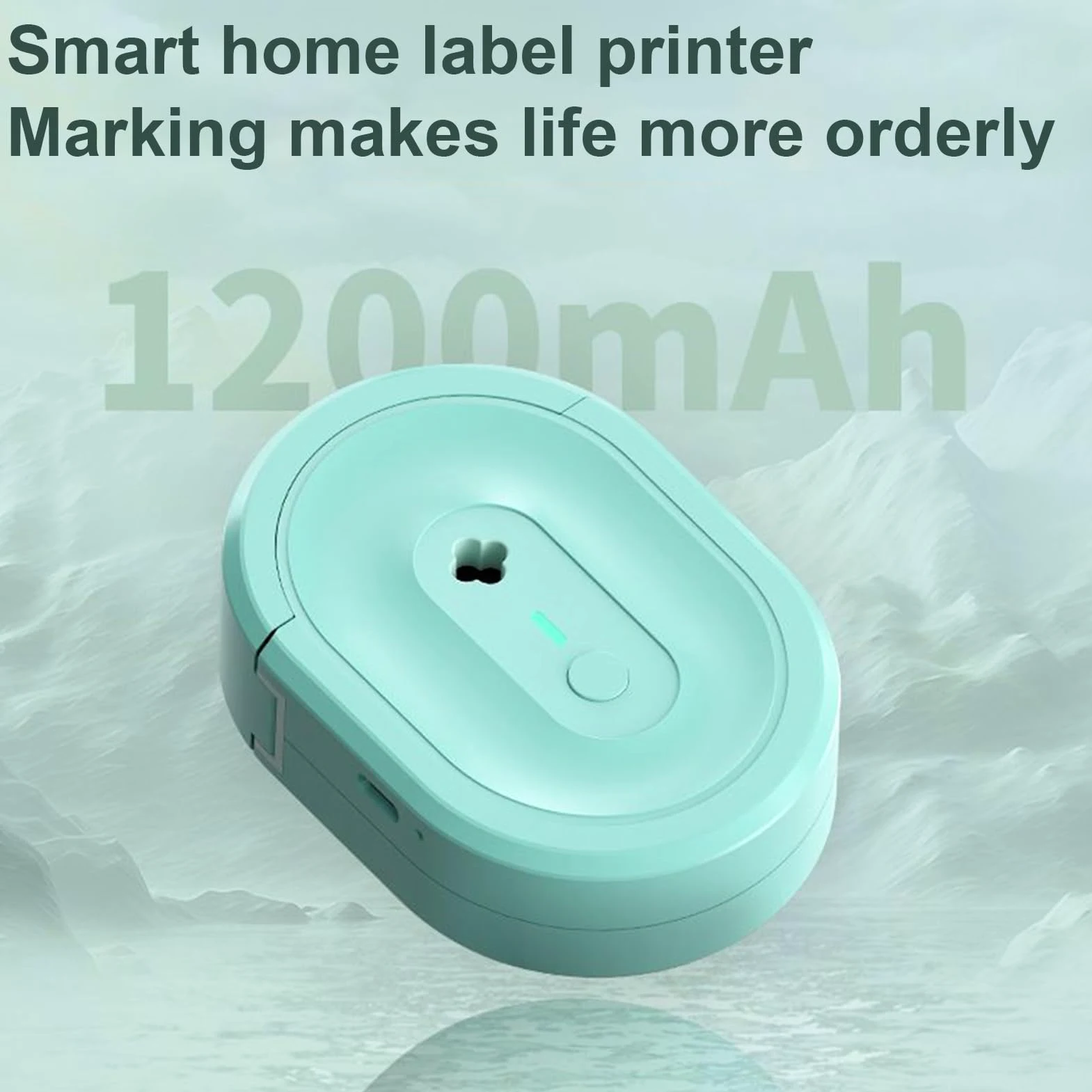 Stampante Per Etichette Stampa termica portatile wireless senza inchiostro | Mini etichettatrice adesiva termica wireless per casa ufficio scuola affari insegnanti studenti artigianato appassionat