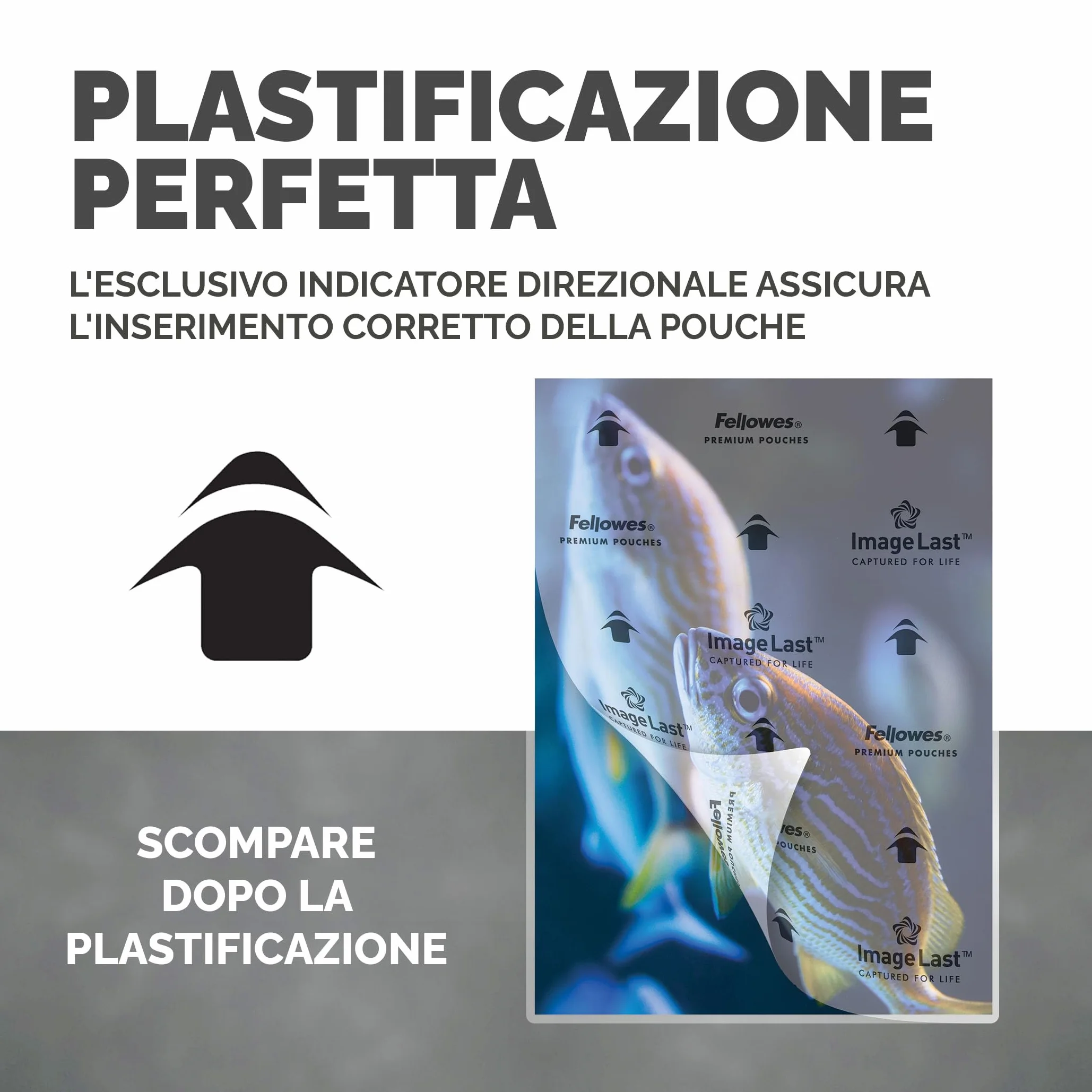 Fellowes Enhance80 buste plastificatrice A3 80 Micron confezione da 100