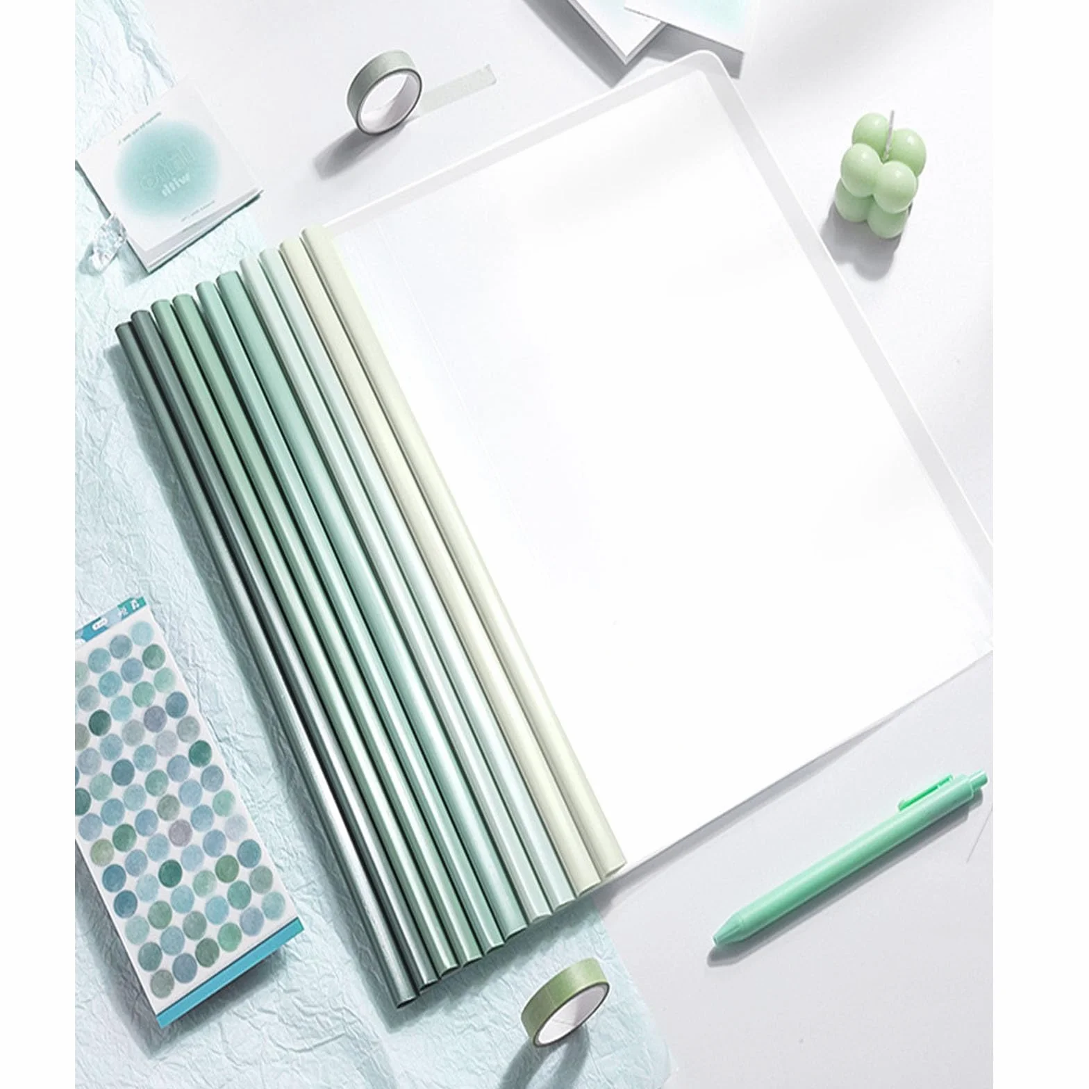 Trasparenti Copertine per Rilegatura A4 Plastica con Barra Scorrevole 10pcs