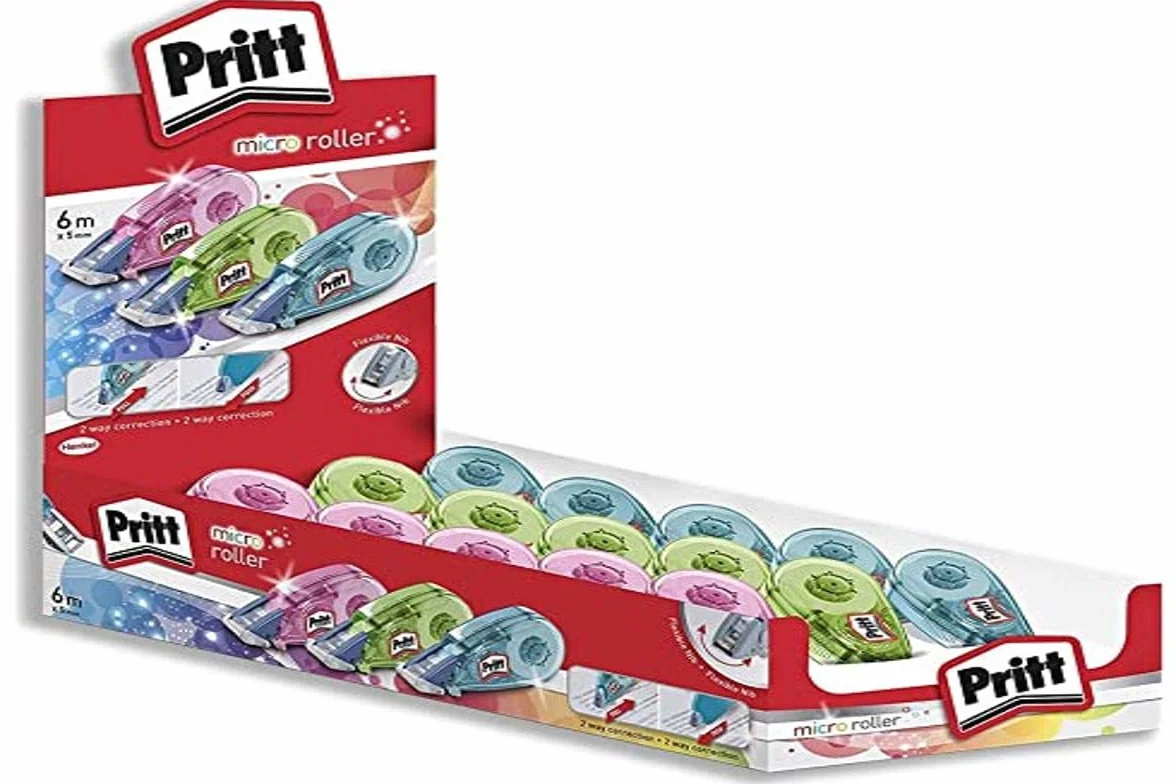 Pritt Correttore a rullo Micro, in display da 15 pezzi