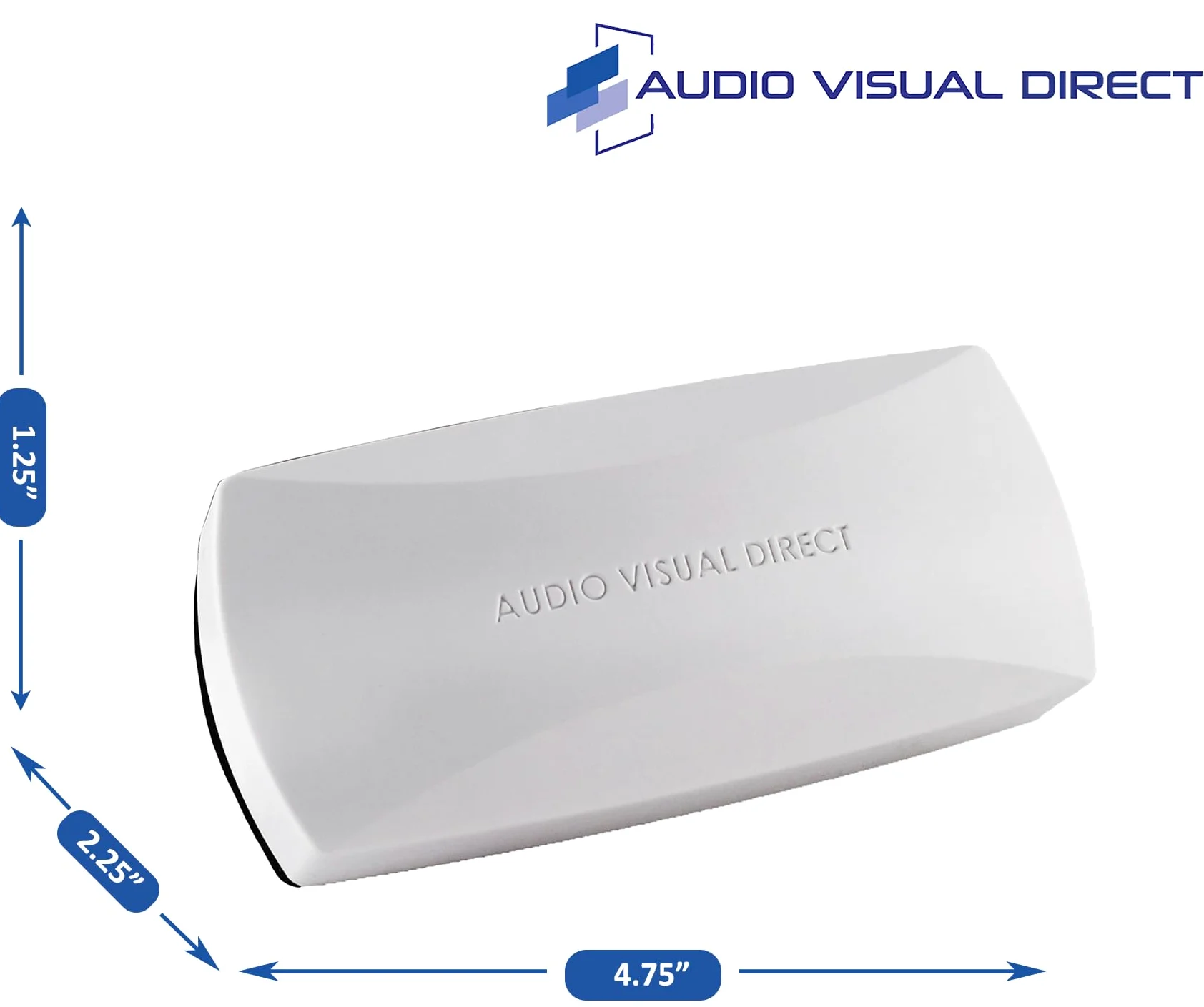 Audio-Visual Direct - Cancellino Magnetico per Lavagne/Spugna Gomma per Pennarelli/Magneti al Neodimio /