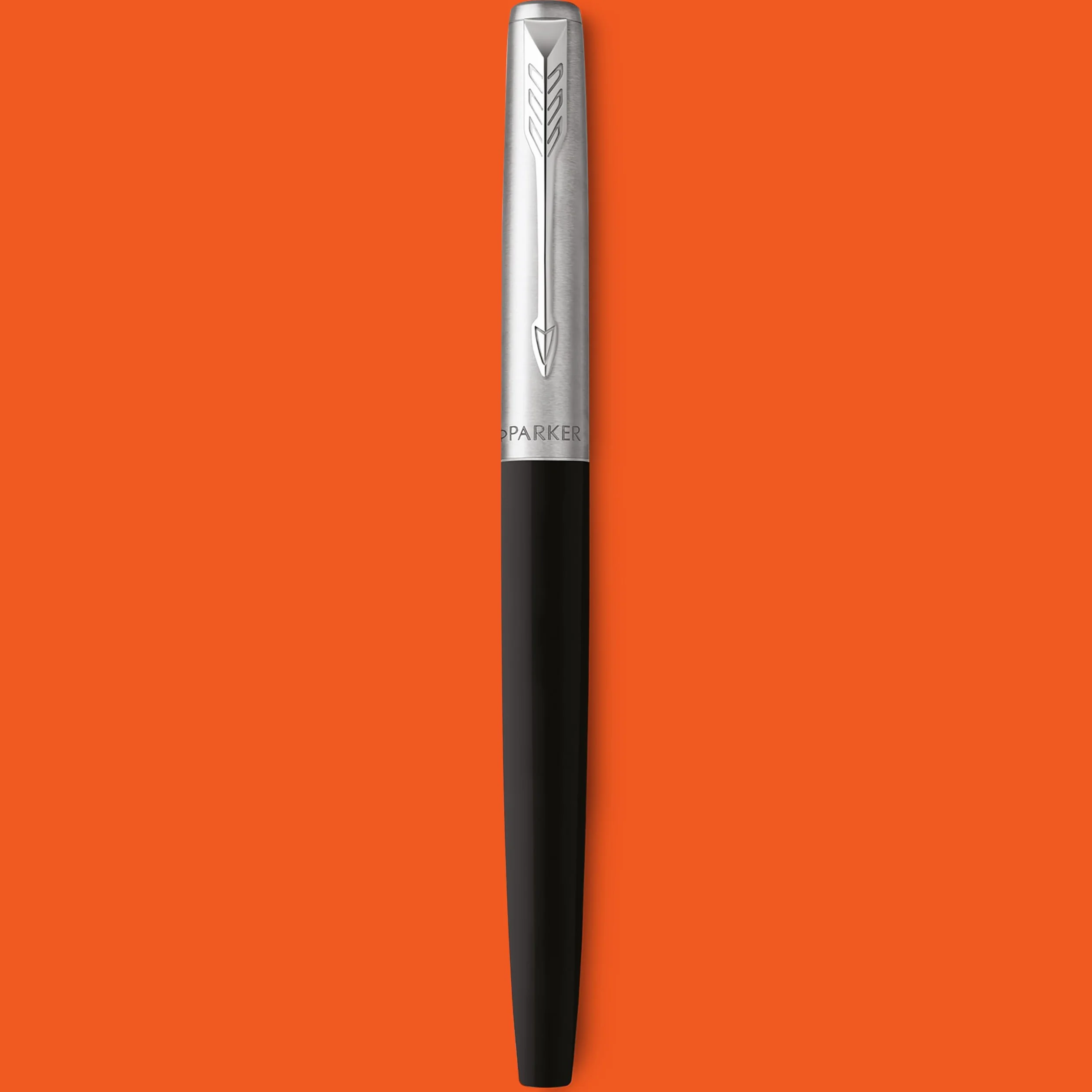 Parker Jotter Originals penna stilografica nero pennino medio inchiostro blu nero