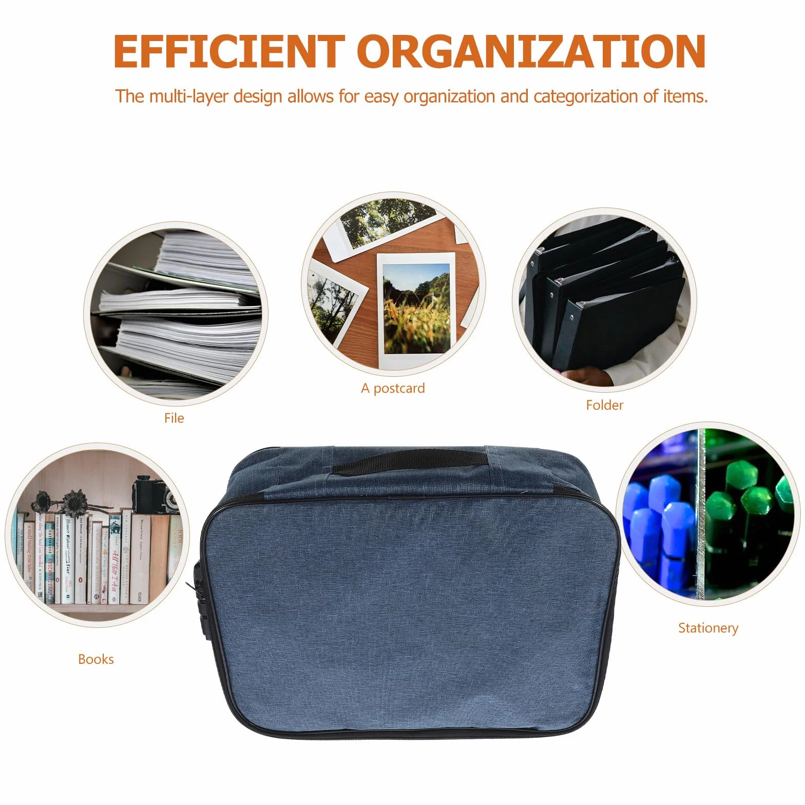 Organizer Documenti da Viaggio Oxford Design Multi-strato