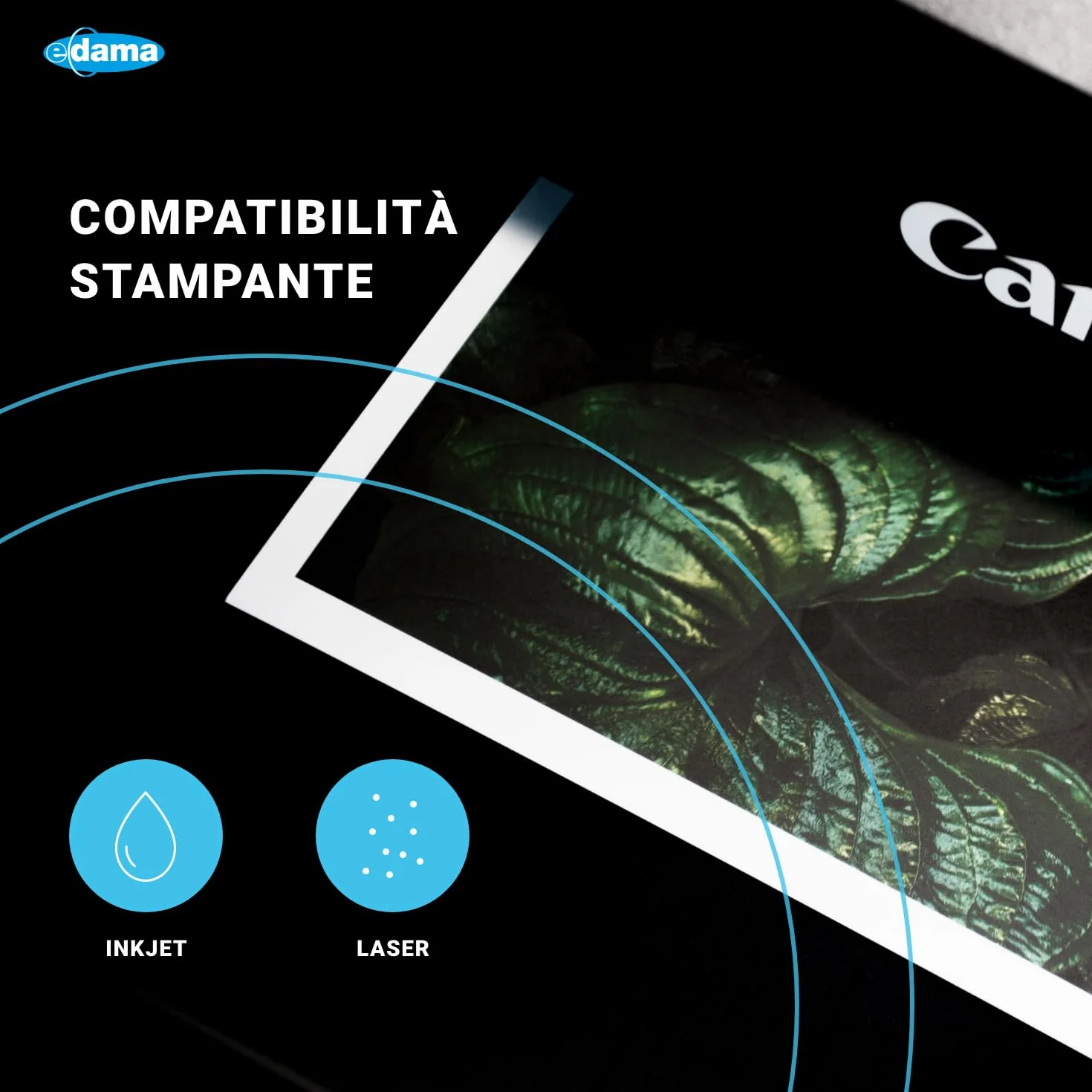 Carta Adesiva Vergata A4 210x297mm 75 Fogli Stampabili per Etichette Avorio