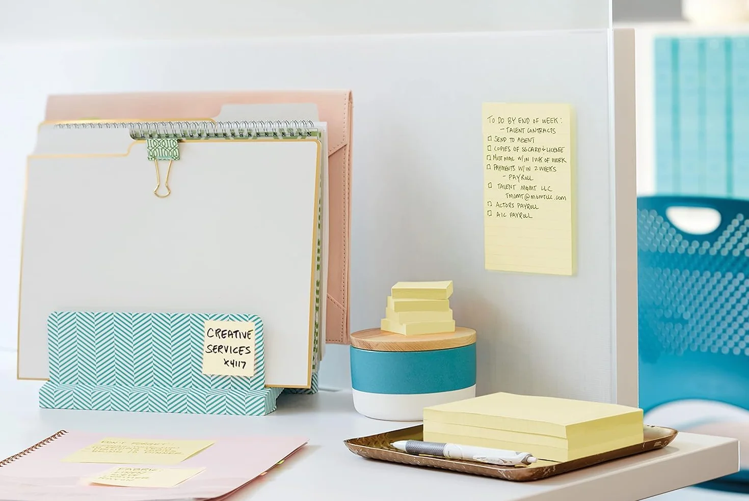 Post-It Foglietti Super Sticky Giallo 76x127mm 90 Fogli 4+2 Blocchetti
