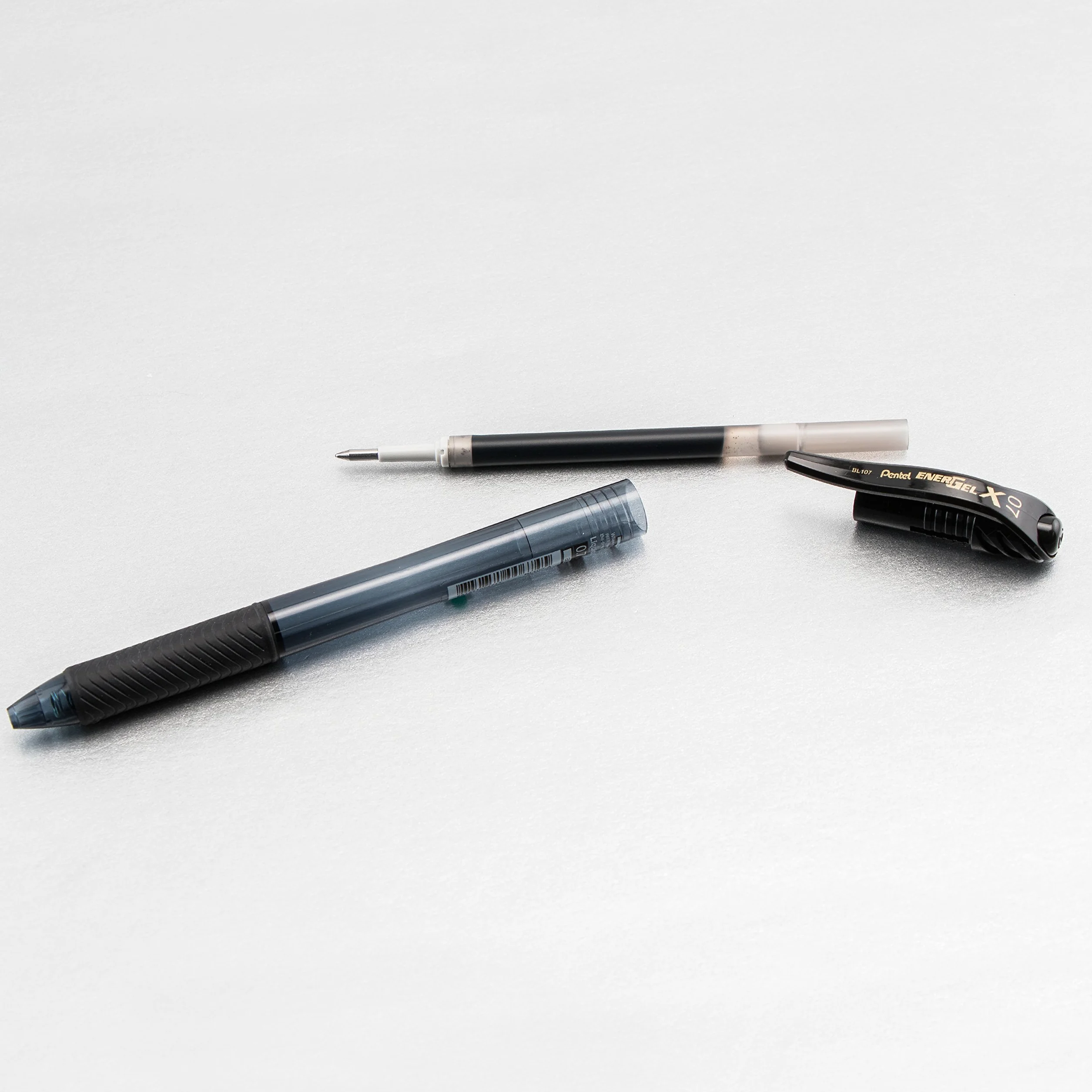 Pentel BL107 Energel X scatto 0,7 mm Nero 12 pezzi
