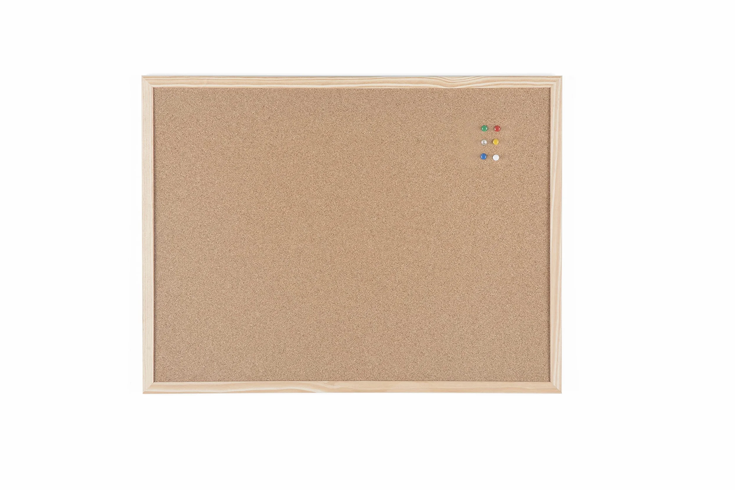 Lavagna In Sughero Autorigenerante Con Cornice In Legno Pino 60 x 45 cm