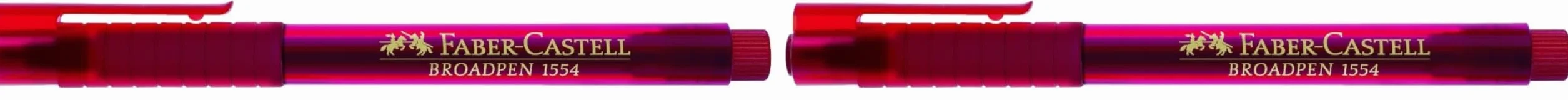 Faber-Castell 155421 Rosso penna tecnica (Confezione da 2)