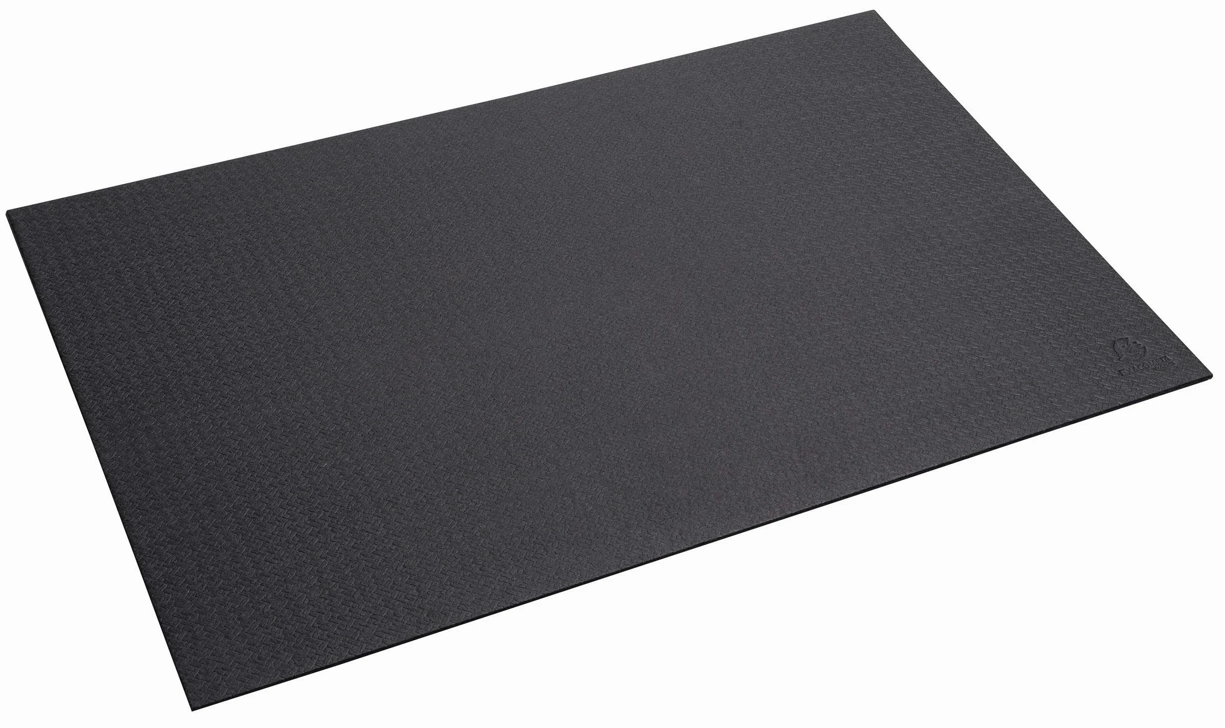 Exacompta - Rif. OfficeByMe 60601D - Set di 8 sottomano in cartone rigido, compatibile con mouse ottici e laser, formato largo e corto profondità, 57,5 x 37,5 cm, nero