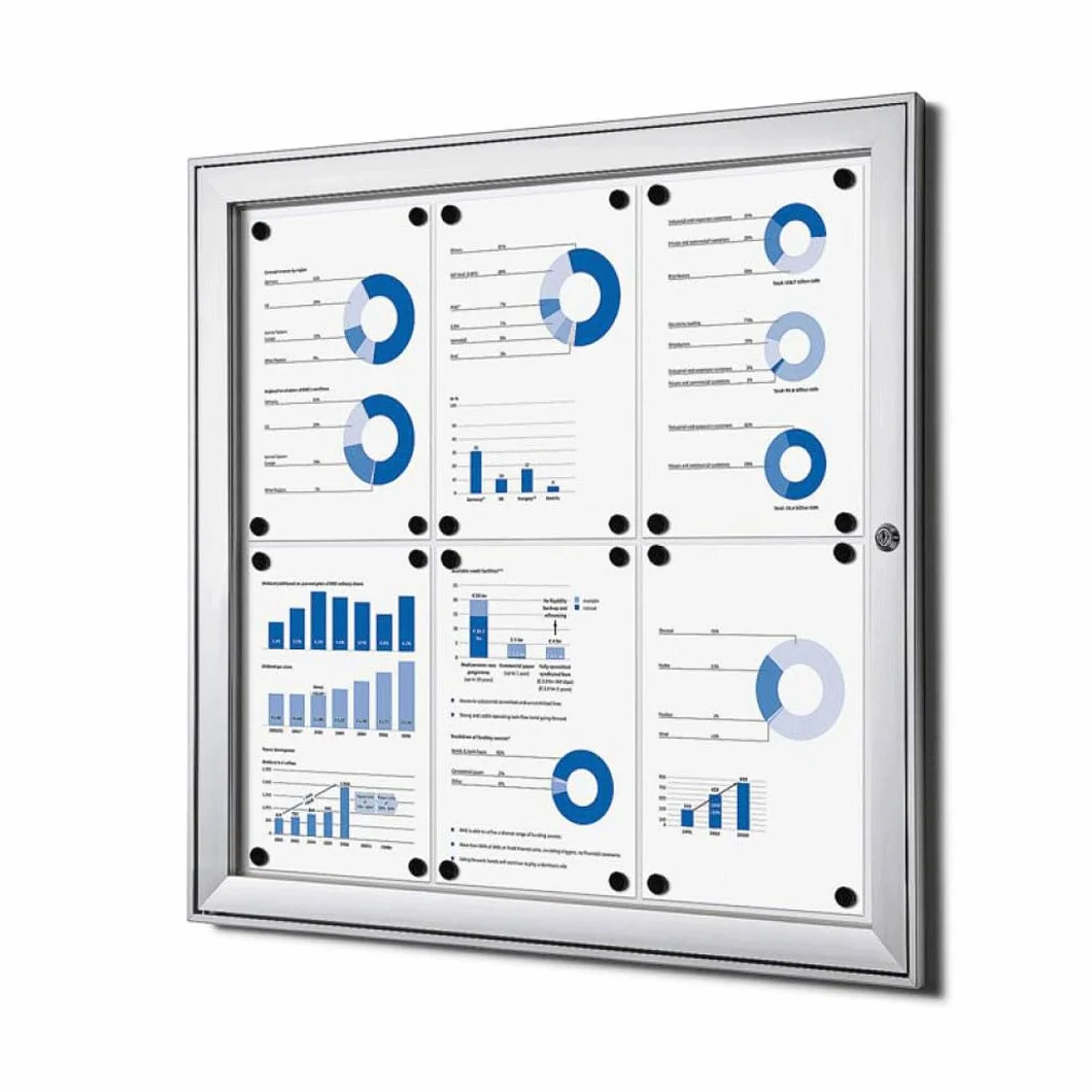 Danieli - Bacheca da Esterno Porta Menu e Avvisi A4. Bacheca con Serratura e Coppia di Chiavi in Dotazione. Facile Fissaggio a Parete. Superficie in Acciaio Magnetica e Scrivibile. (6 x A4)