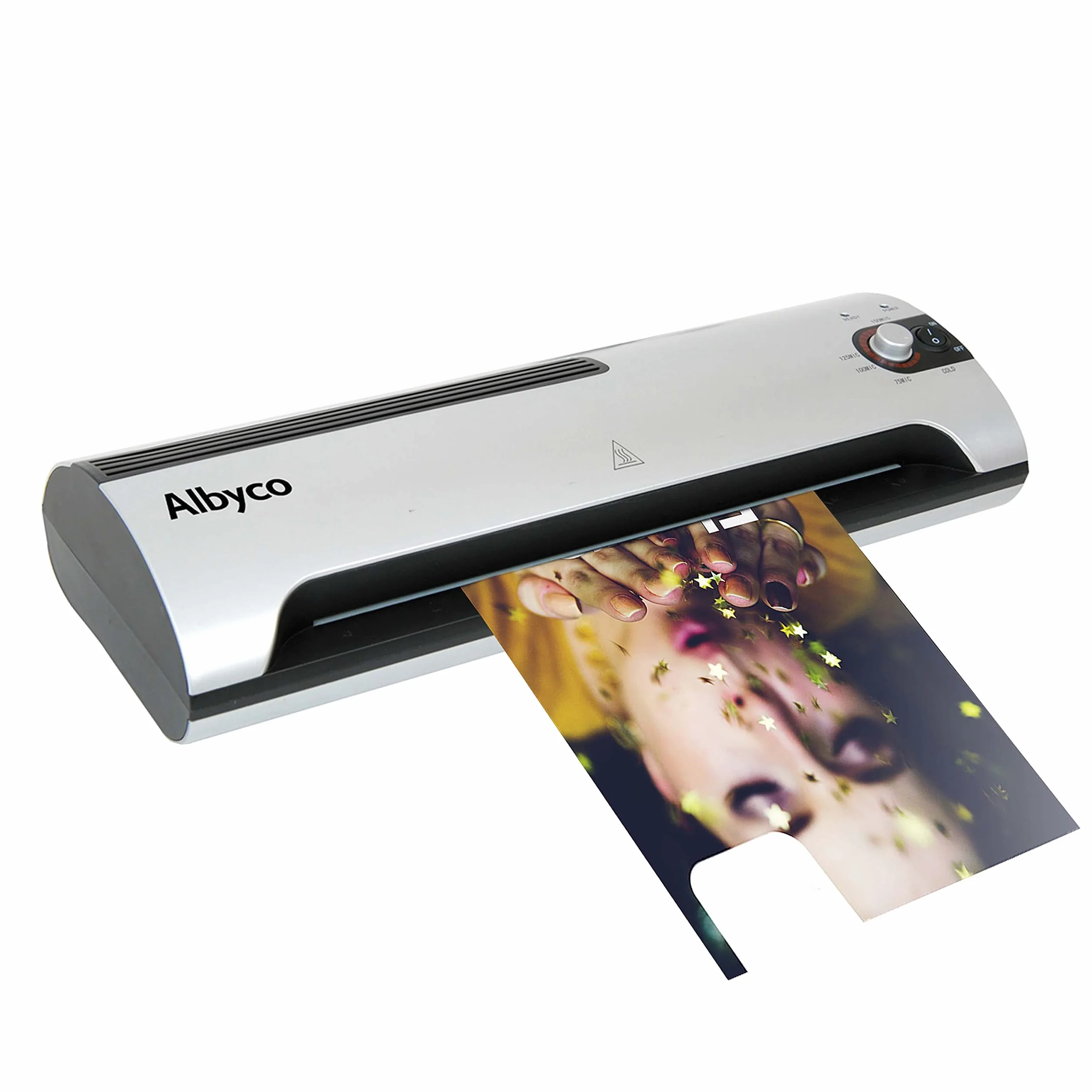 Albyco Foglio Plastificante A4 216x303 mm Lucido 250 Micron 100 Pezzi