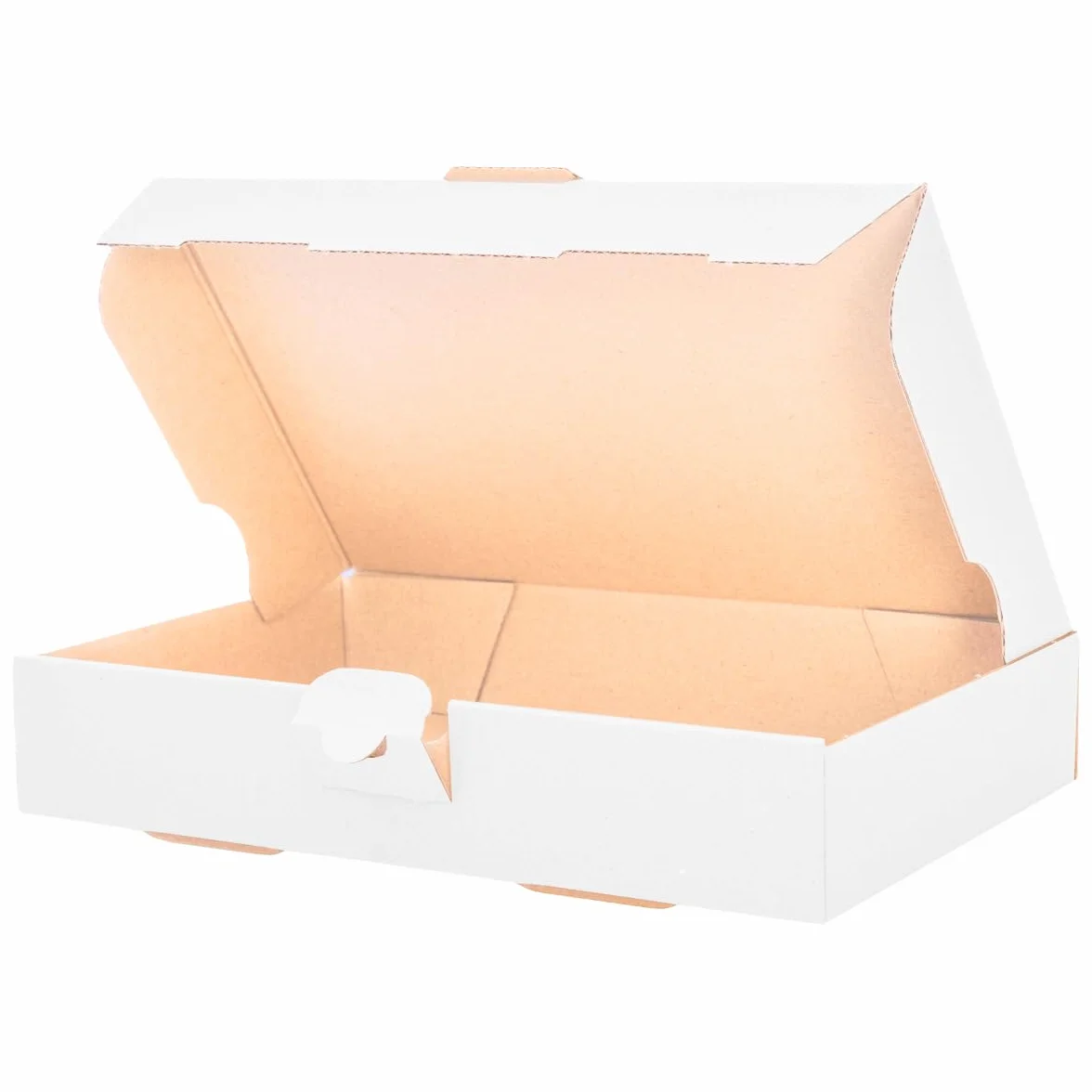 verpacking scatole postali piatte 24 x 16 x 4,5 cm A5 MB 3 bianco - Spedizione Postale scatole cartone scatole cartone con coperchio 25 pezzi