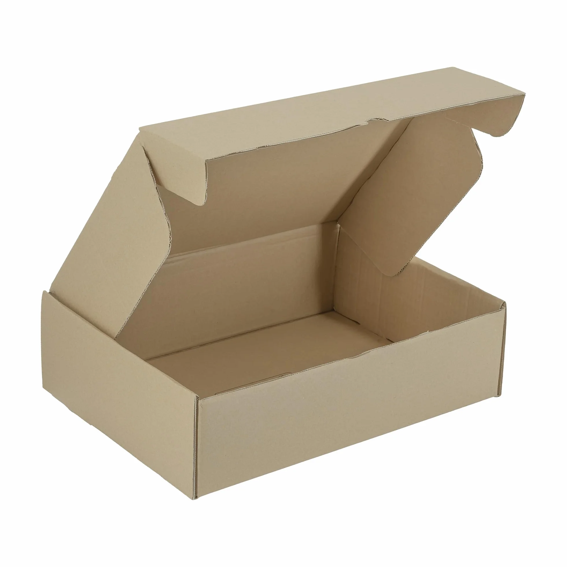 Scatole Trasloco Fustellate Piatte 36x26x10 20 Pz Doppio Strato Cartone Resistenti