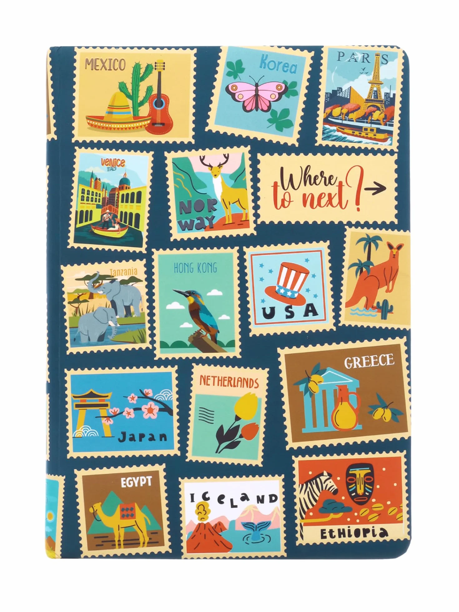 DOODLE Taccuino rilegato in morbida schiuma rigida con copertina rigida | Formato A5 compatto (8,25 x 5,7) | 160 pagine, 80 g/m² | Apertura piatta | Angoli rotondi | Imbottitura in schiuma morbida | 2