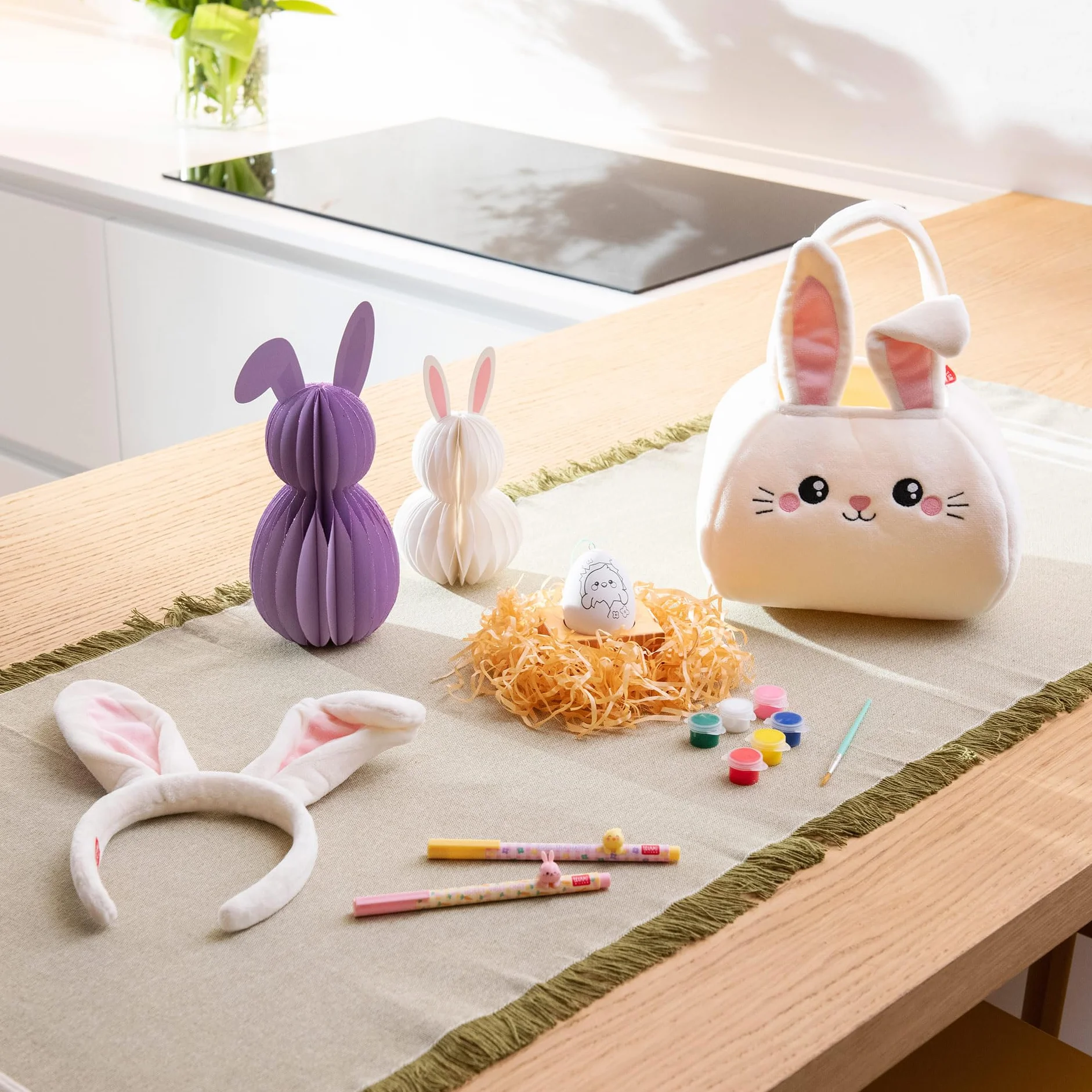 Legami Set di 2 Penne Gel Lovely Friends, Edizione Limitata, Inchiostro Rosa e Viola