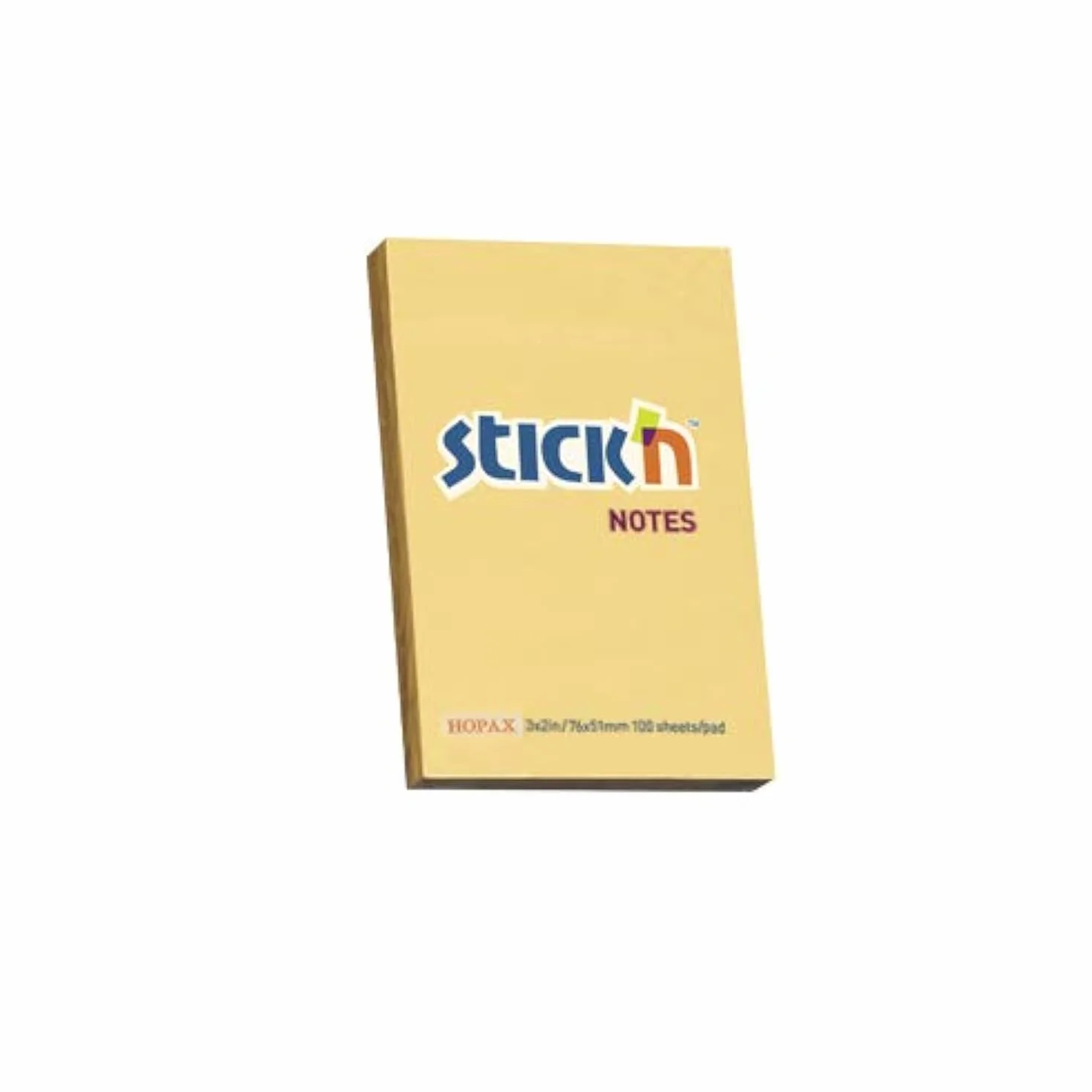 Hopax-Stick'N 21390 - Note adesive, 76 x 51 mm, 100 fogli, colore: Arancione