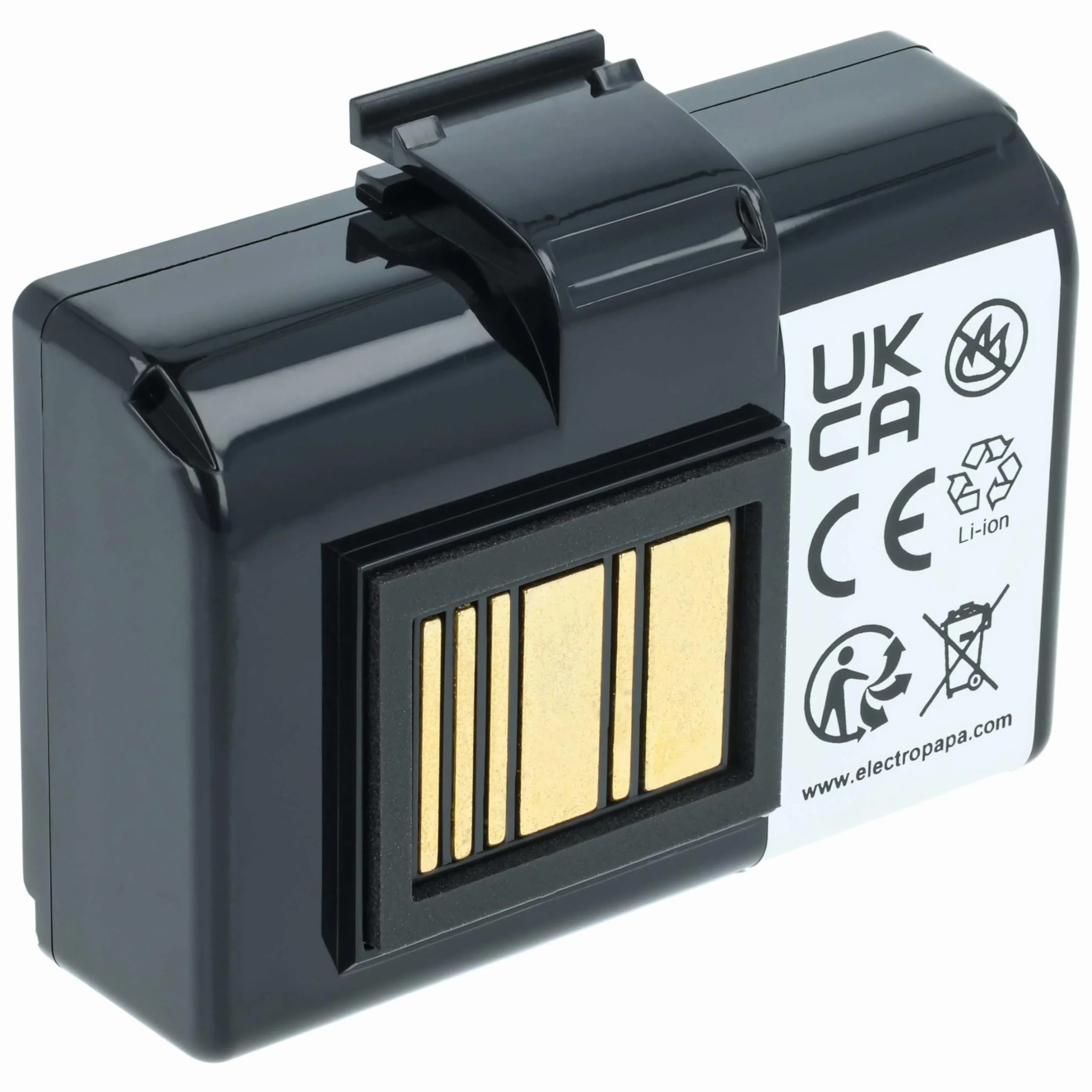 vhbw 1x batteria compatibile con Zebra QLn220HC, QLn320HC, QLN220, QLN320 stampante (3400mAh, 7,4V, Li-Ion)
