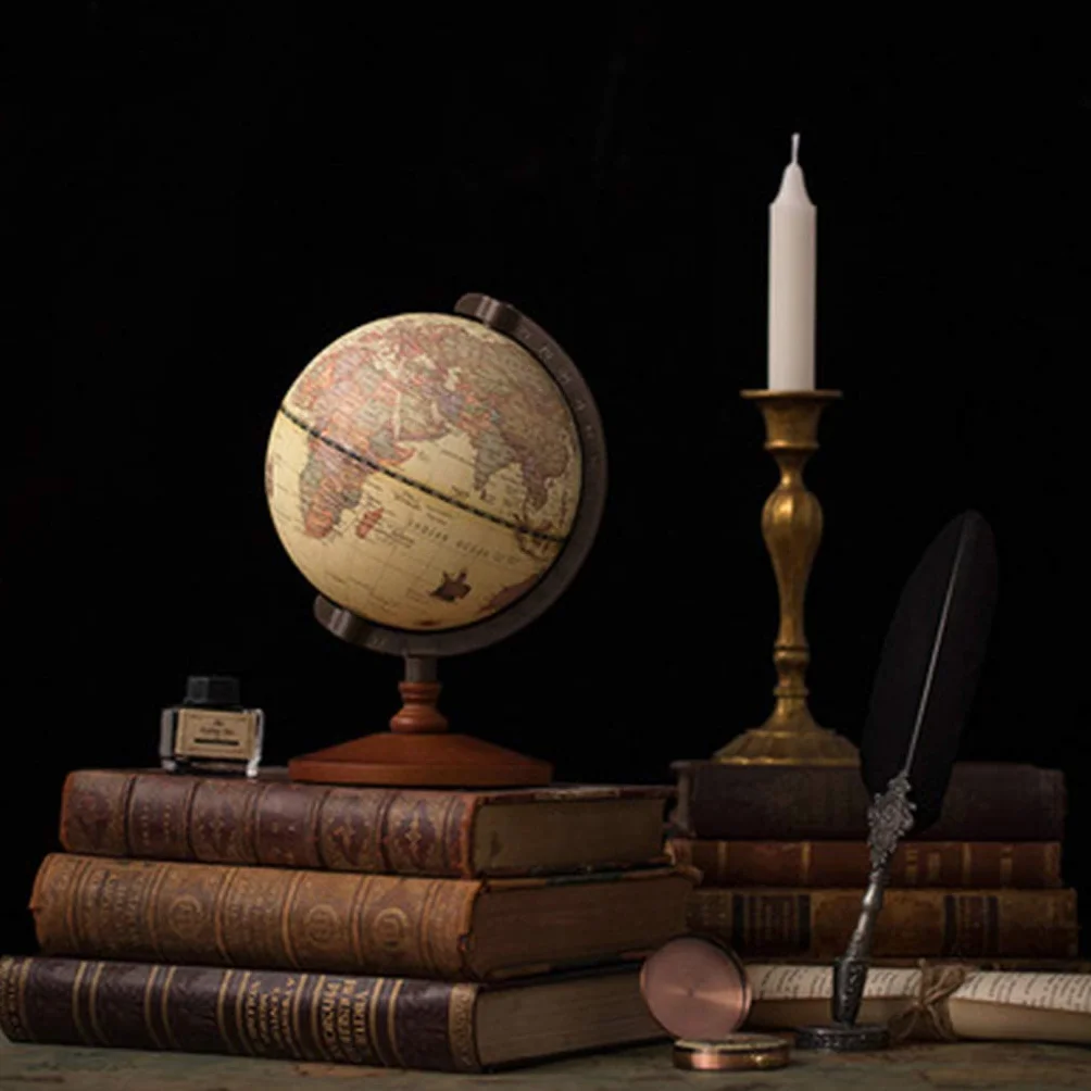 JHD Forniture Scolastiche per la Scuola della Decorazione della casa del Globo di Legno dell'Annata per l'aula dello Studente