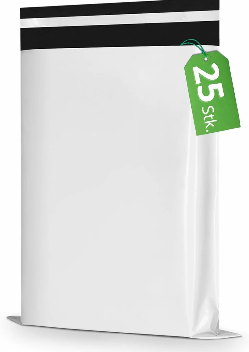 Buste da spedizione 35x45 cm 25 pezzi bianche LDPE 50 µm autoadesive
