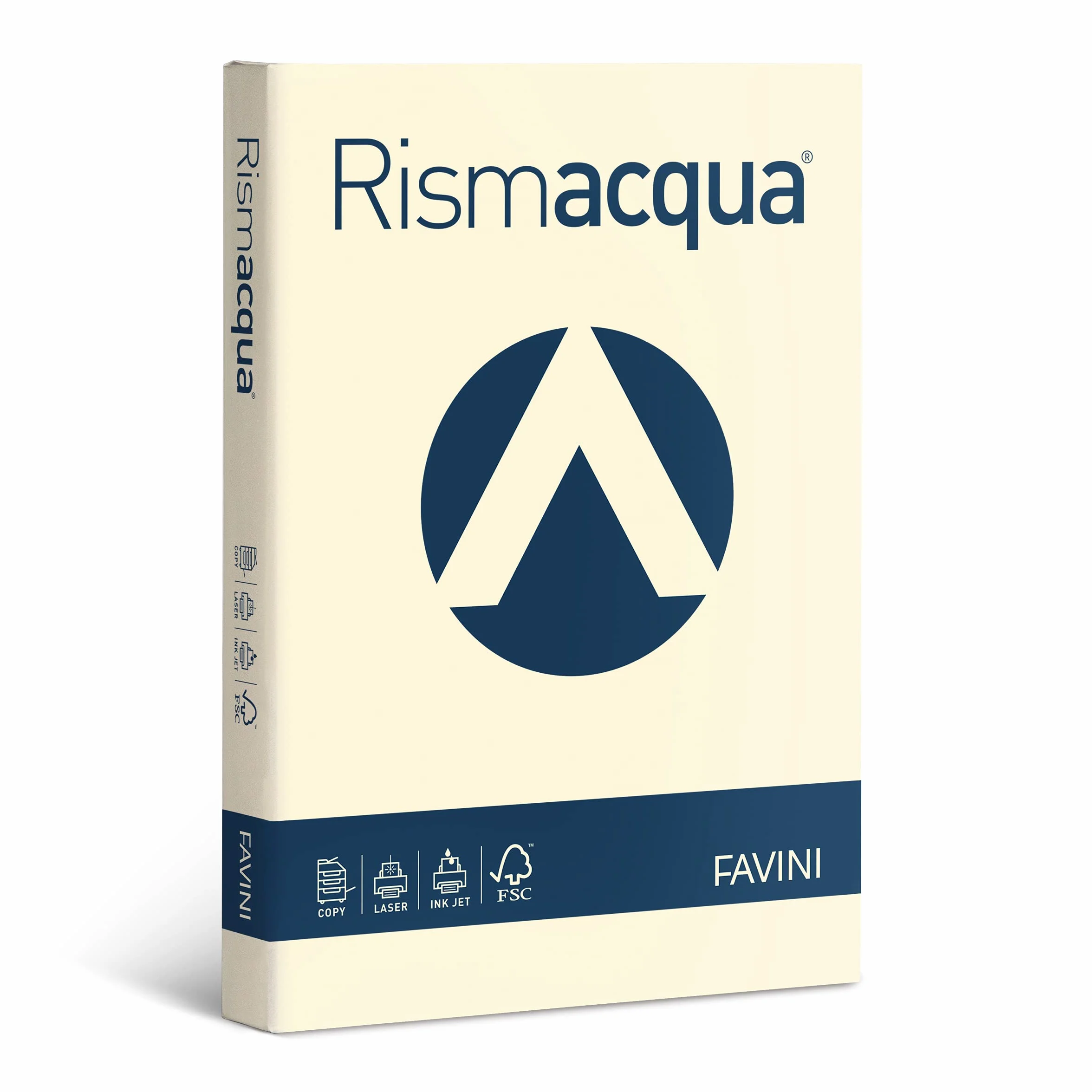 Carta RISMACQUA 140gr A4 200fg avorio FAVINI