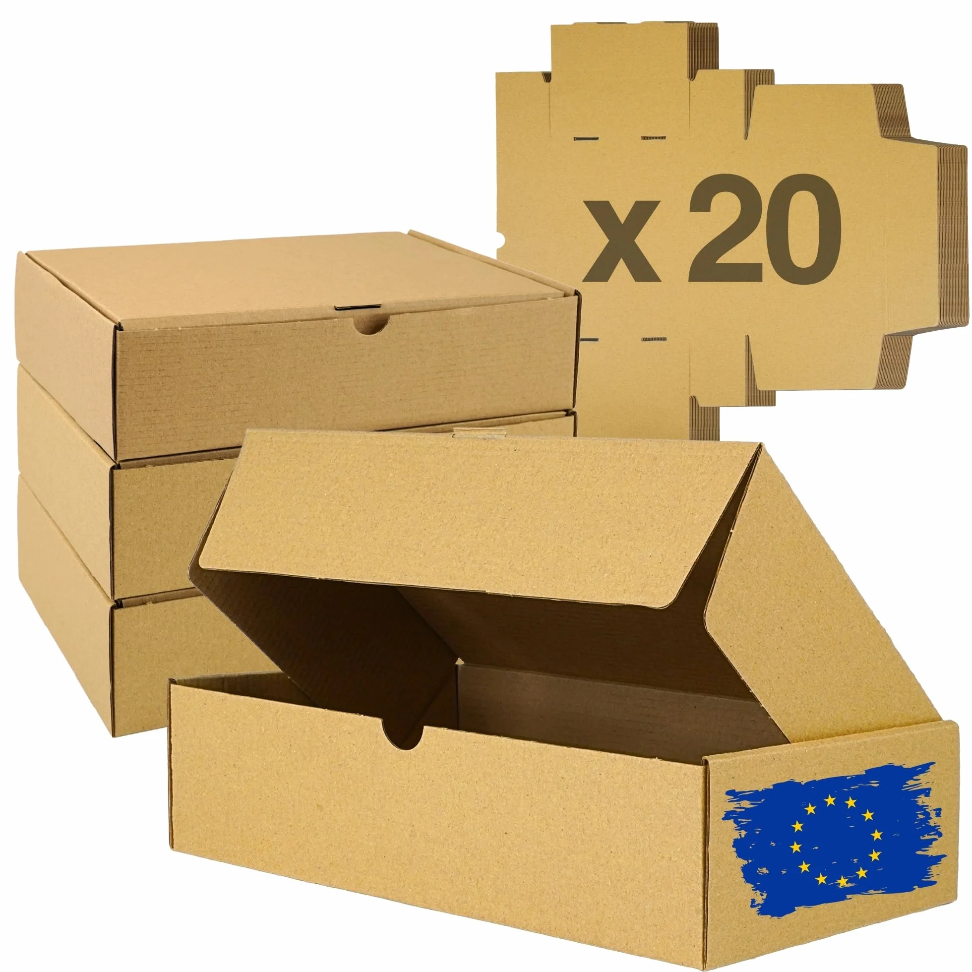 Scatole Cartone Regalo 25x16x7cm 20 Pezzi