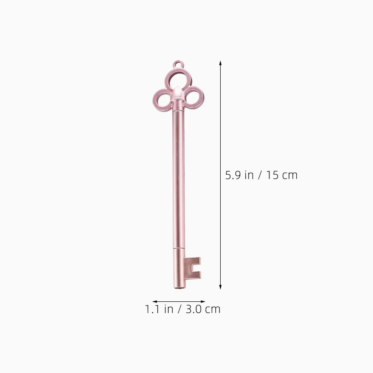SHERCHPRY 40 Pezzi 40 Penne Gel a Sfera a Forma di Chiave da 0,5 Mm, Set da 40 Pezzi Blu e Rosa, Penne Gel per Scrivere e Progetti Artistici, Accessori da Ufficio e Regalo per Studenti e